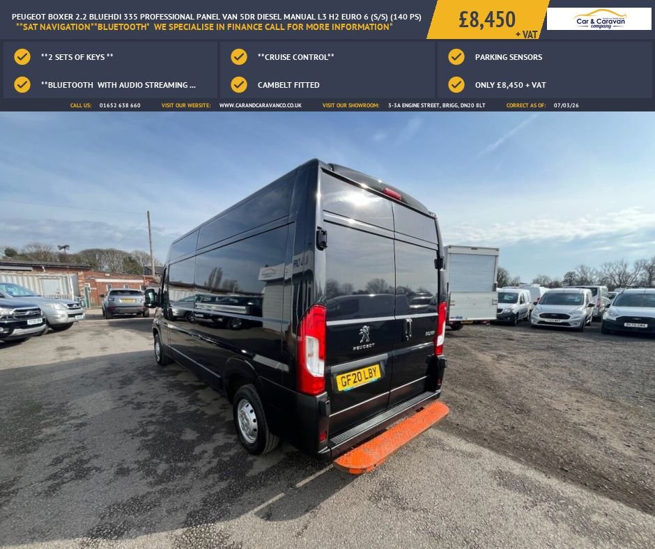 Used Peugeot Boxer 2020 for sale - 77786065: Photo 44