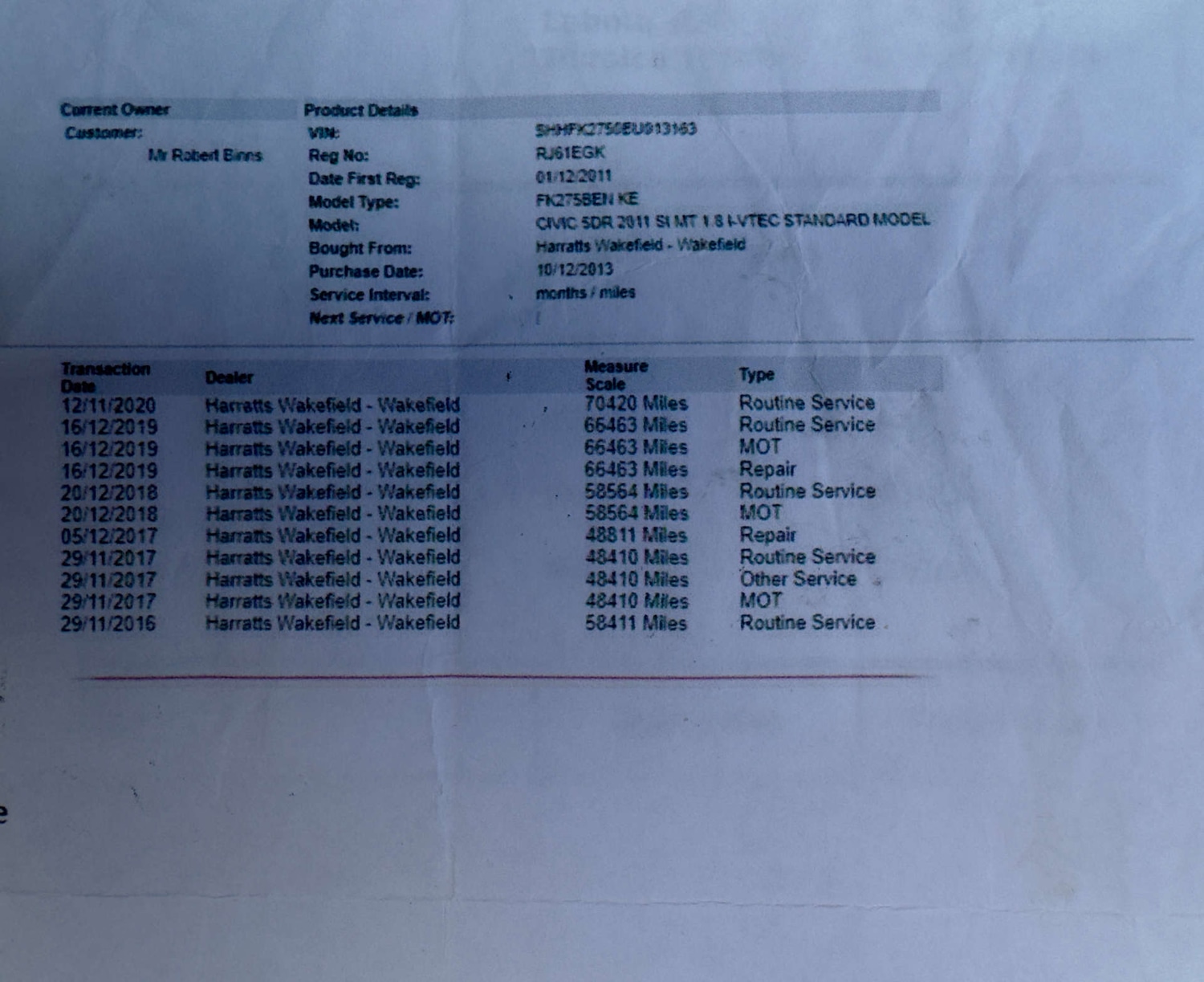 Used Honda Civic 2011 for sale - 77446387: Photo 57