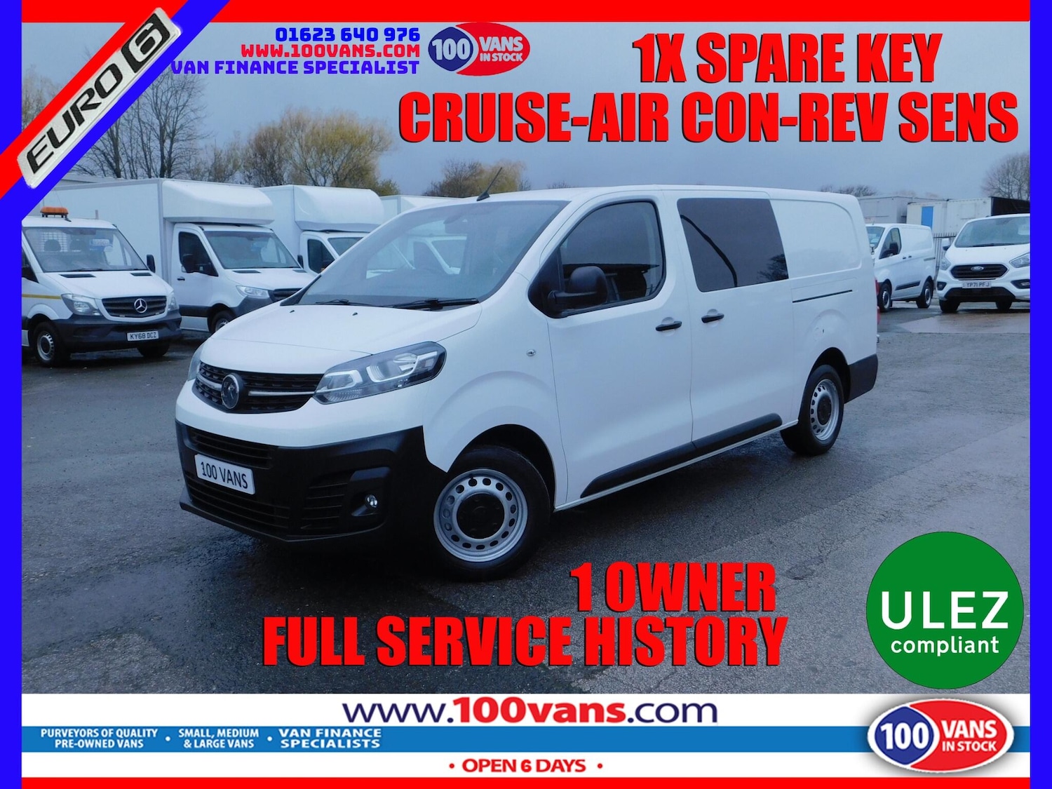 Used Vauxhall Vivaro 2021 for sale - 76824285: Photo 1
