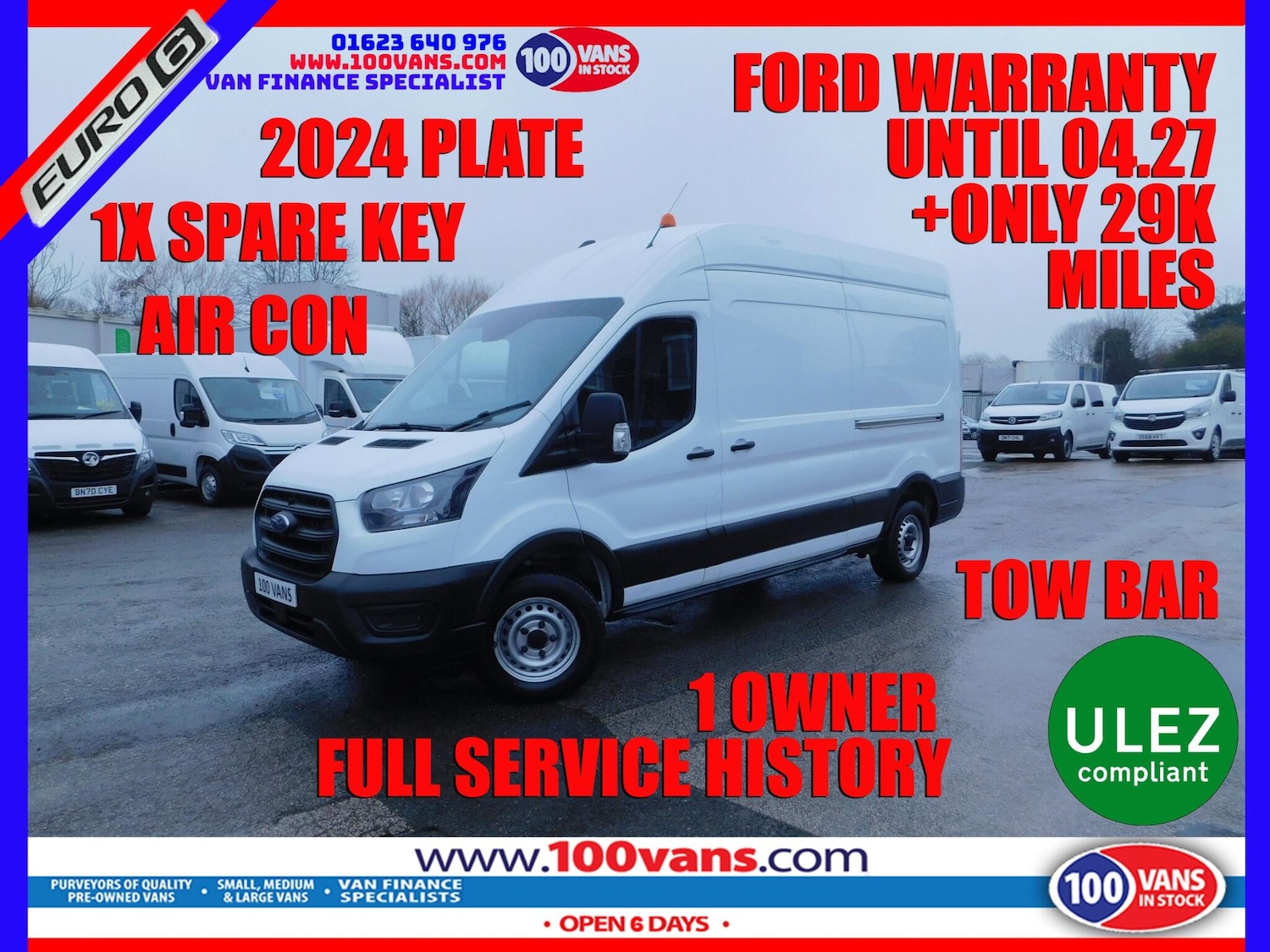 Used Ford Transit 2024 for sale - 77611994: Photo 1