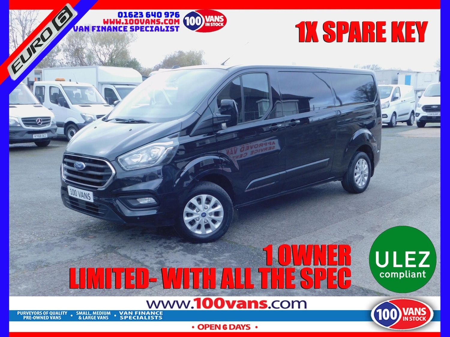Used Ford Transit Custom 2020 for sale - 76634214: Photo 1