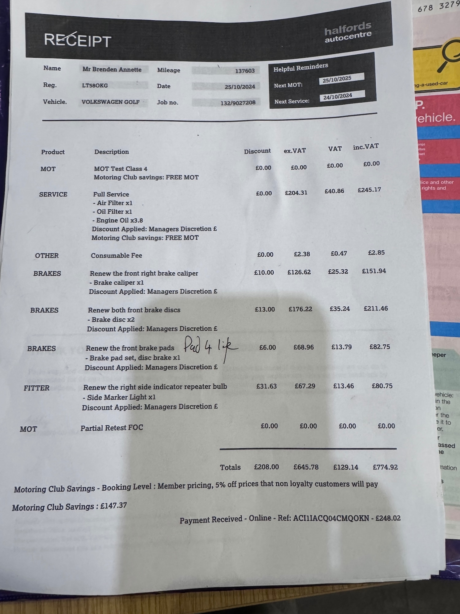 Used Volkswagen Golf 2008 for sale - 77392621: Photo 17