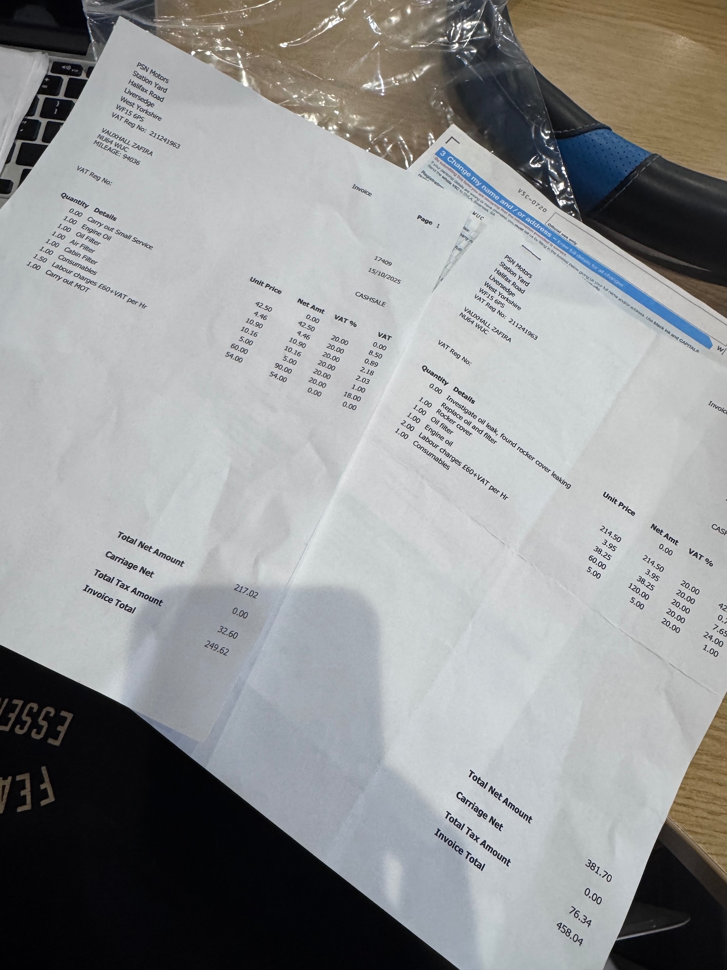 Used Vauxhall Zafira 2014 for sale - 77234533: Photo 13