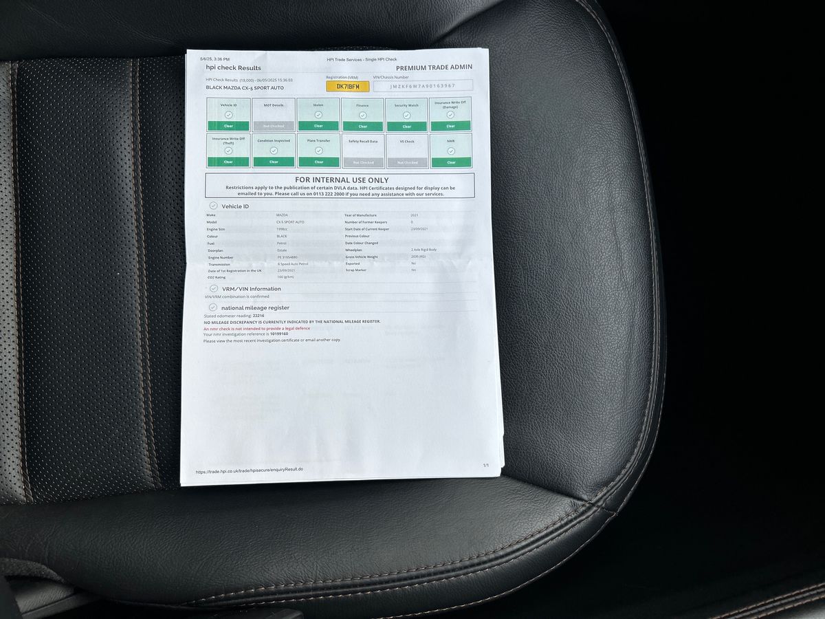 Used Mazda CX-5 2021 for sale - 77589550: Photo 17