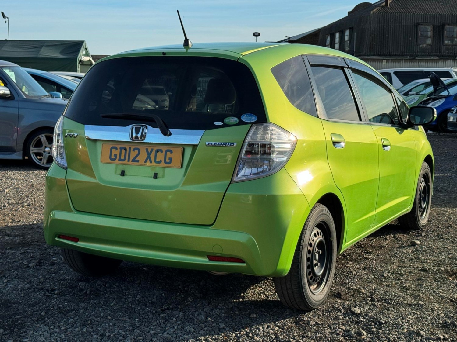 honda jazz green