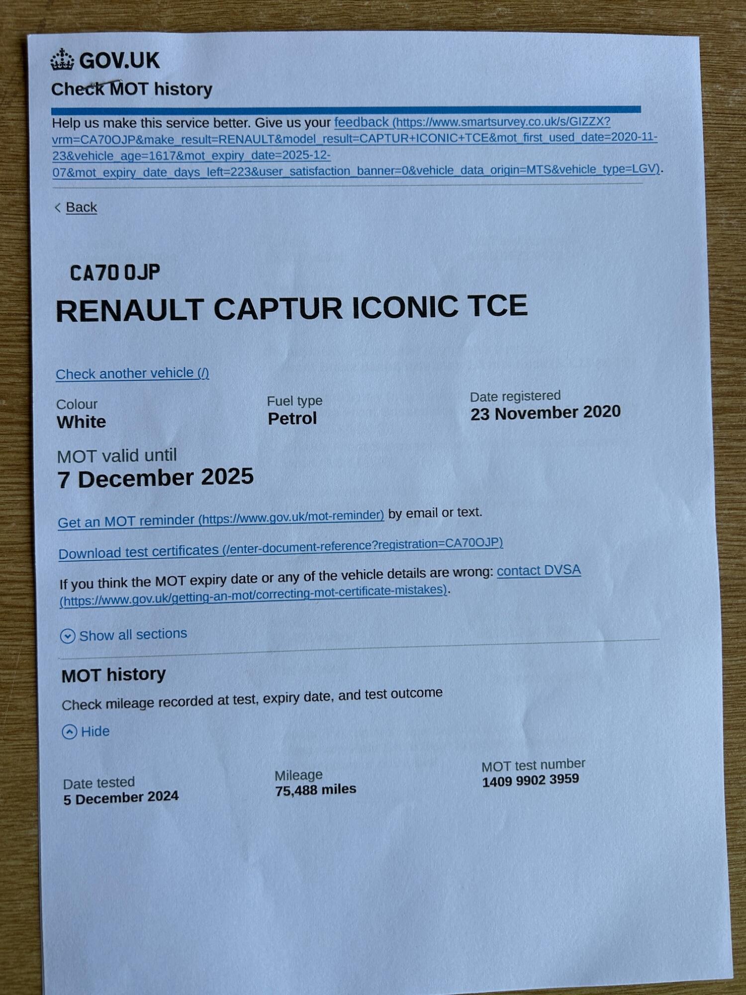 Used Renault Captur 2020 for sale - 76525707: Photo 12