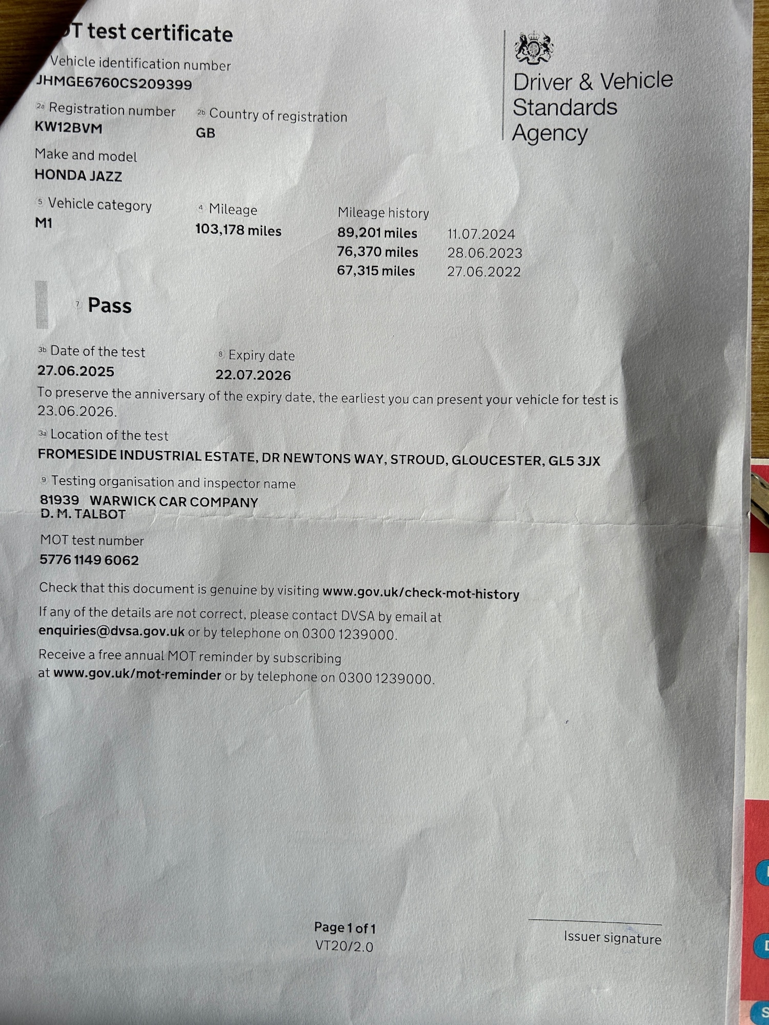 Used Honda Jazz 2012 for sale - 76709673: Photo 26