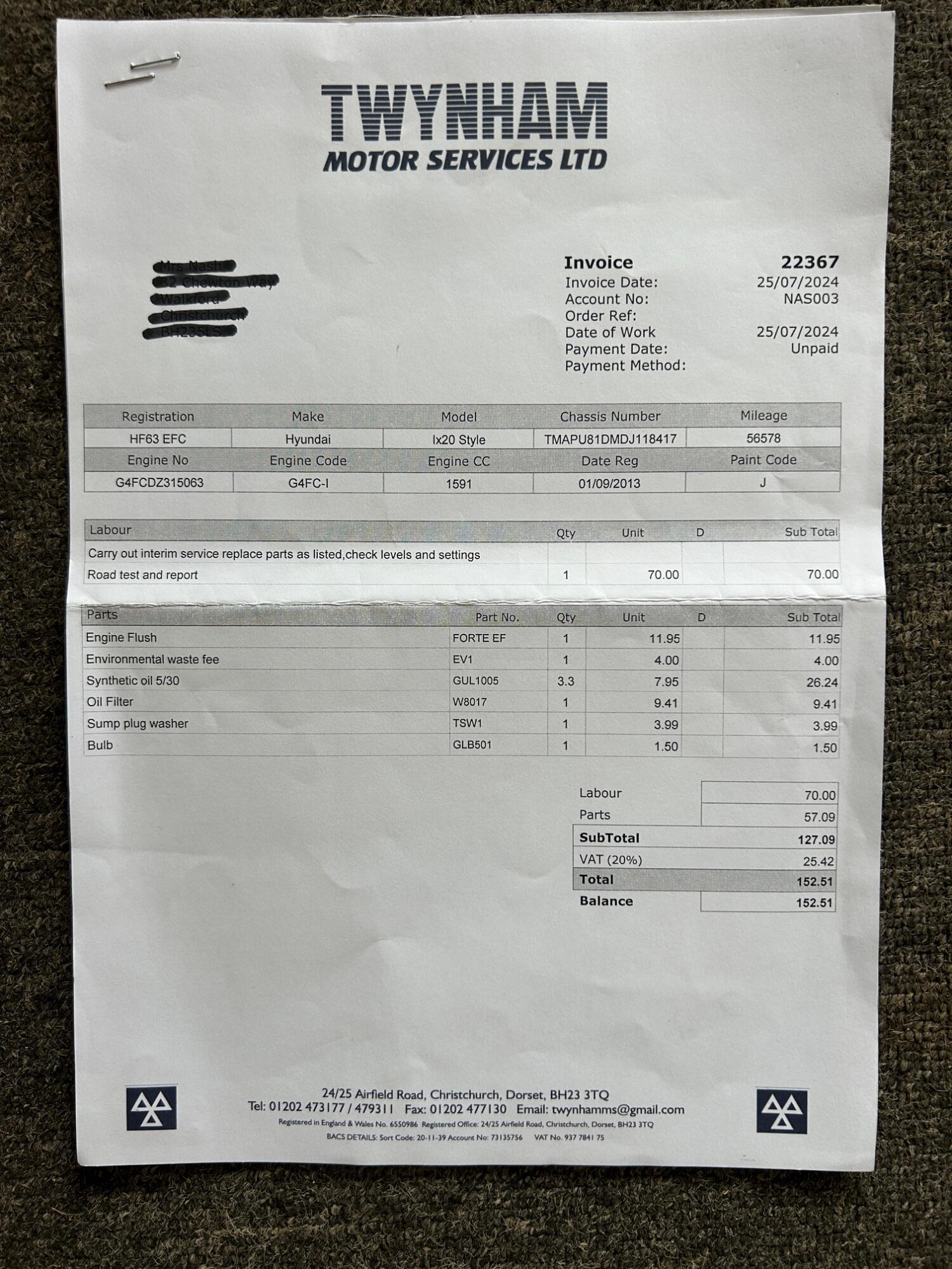 Used Hyundai Ix20 2013 for sale - 76536783: Photo 28