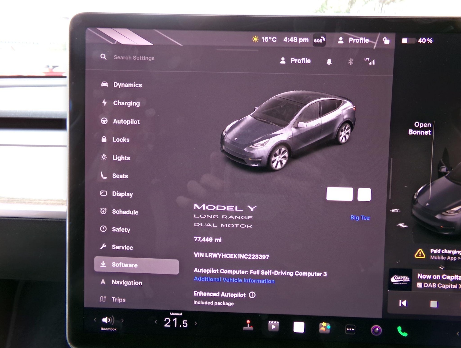 Used Tesla Model Y for sale - 78101356: Photo 15