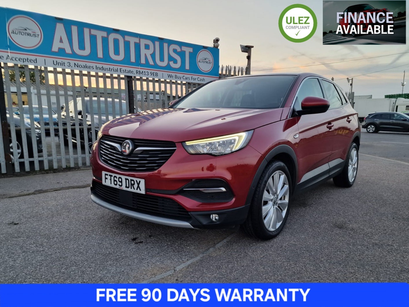 Used Vauxhall Grandland X 2020 for sale - 76024257: Photo 1