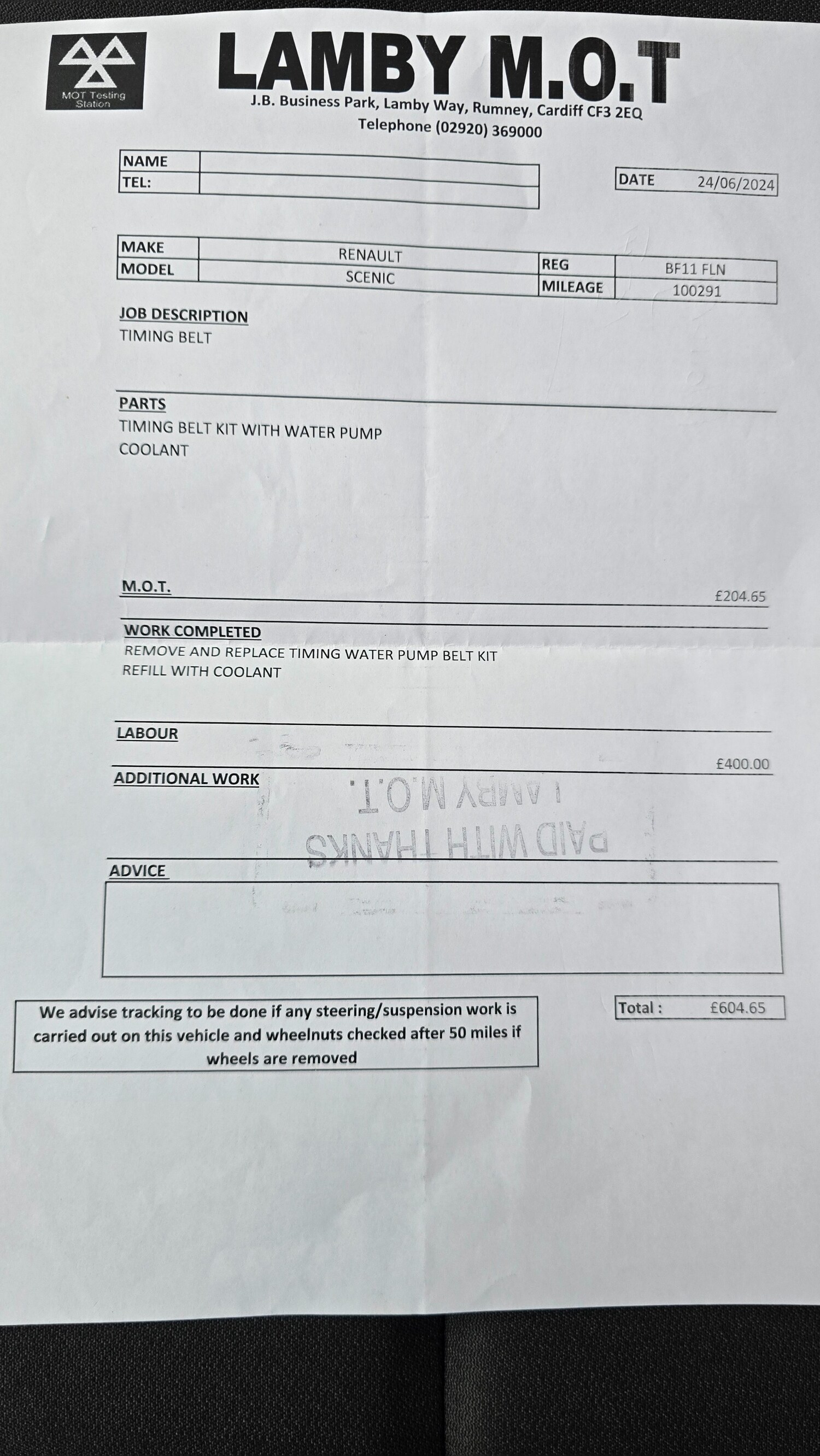 Used Renault Scenic 2011 for sale - 77627677: Photo 11