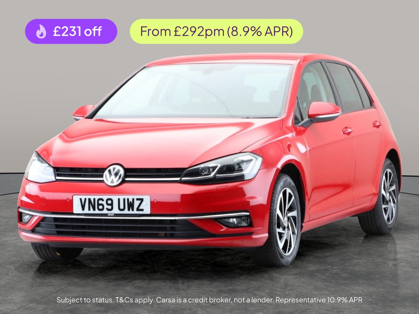 Used Volkswagen Golf 2020 for sale - 77631028: Photo 1