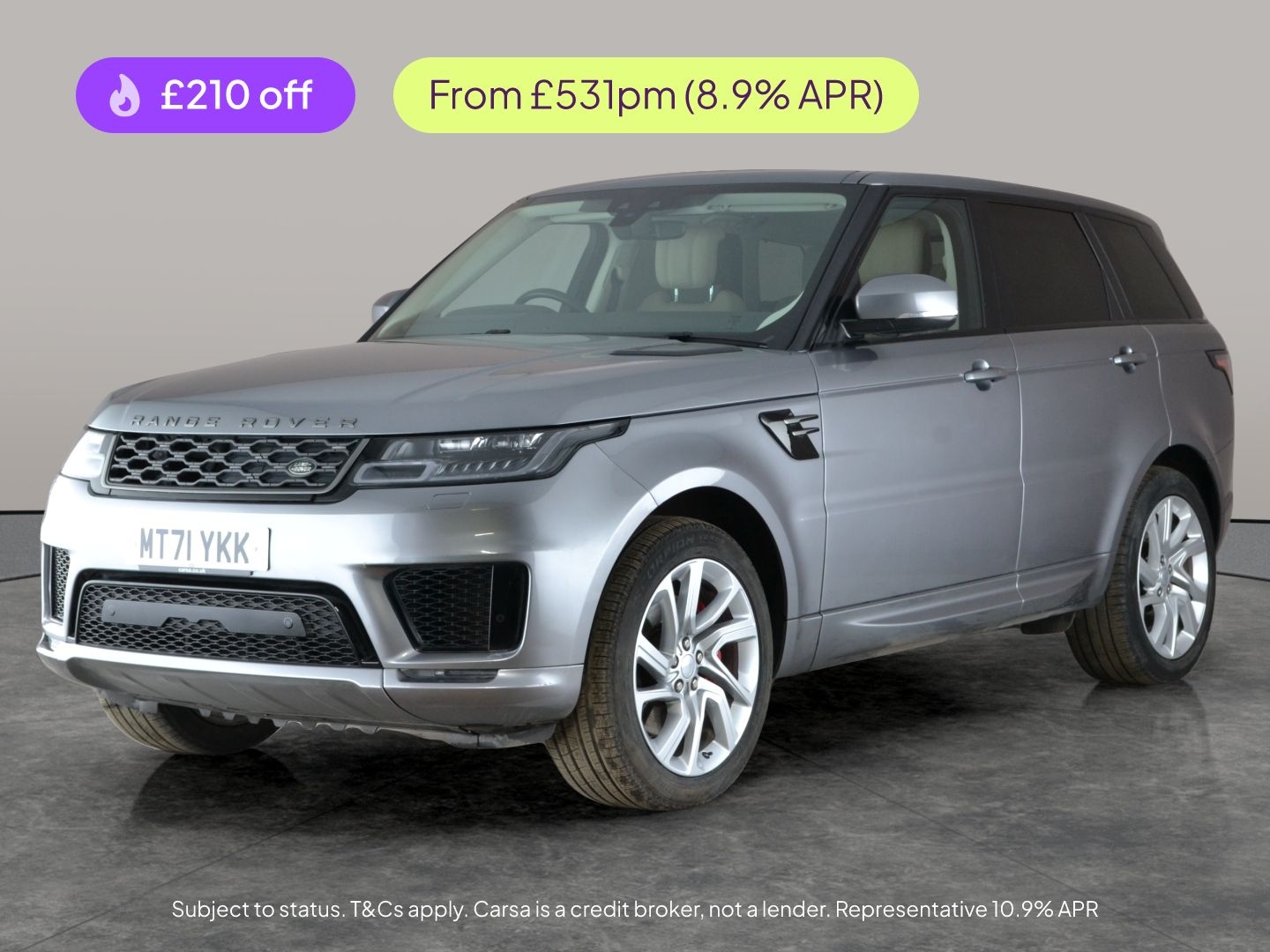 Used Land Rover Range Rover Sport 2021 for sale - 77746428: Photo 1