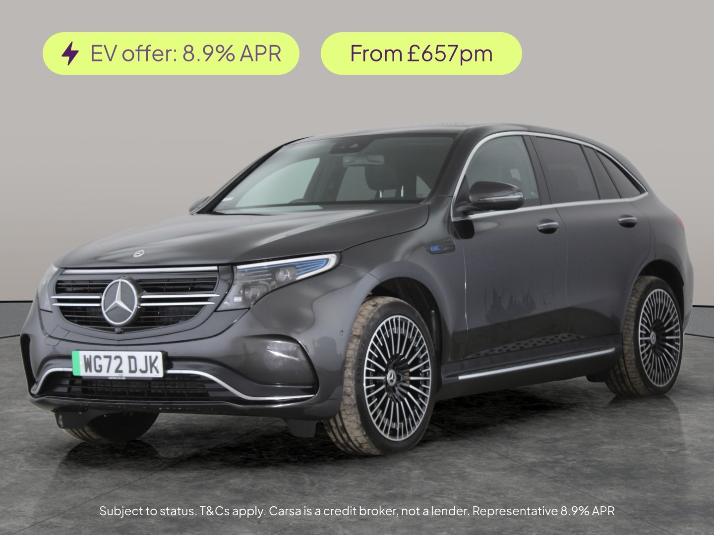 Used Mercedes-Benz EQC 2022 for sale - 77053080: Photo 1