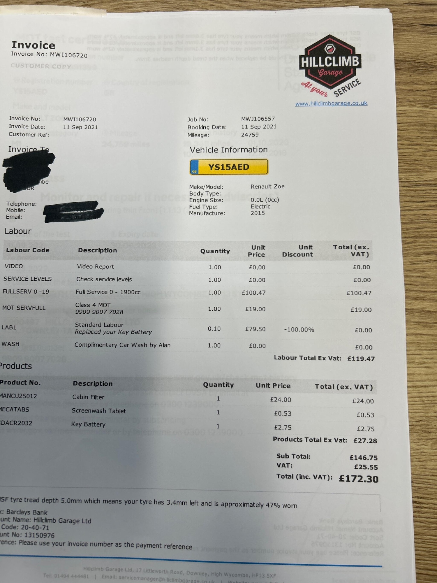 Used Renault Zoe for sale - 77155878: Photo 32