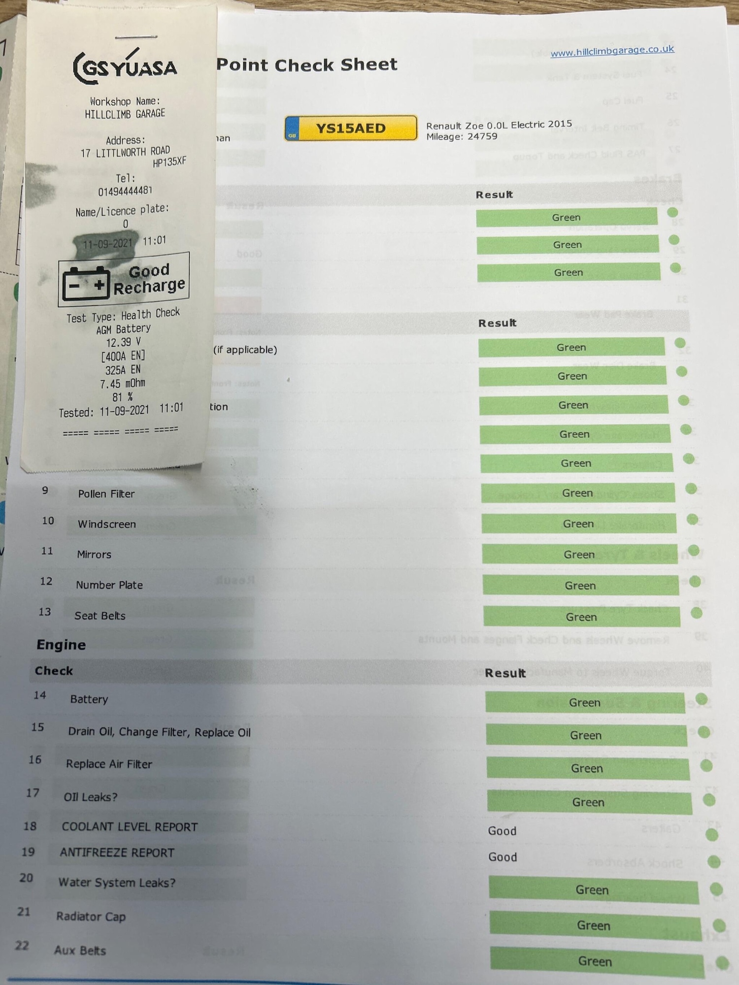 Used Renault Zoe for sale - 77155878: Photo 33