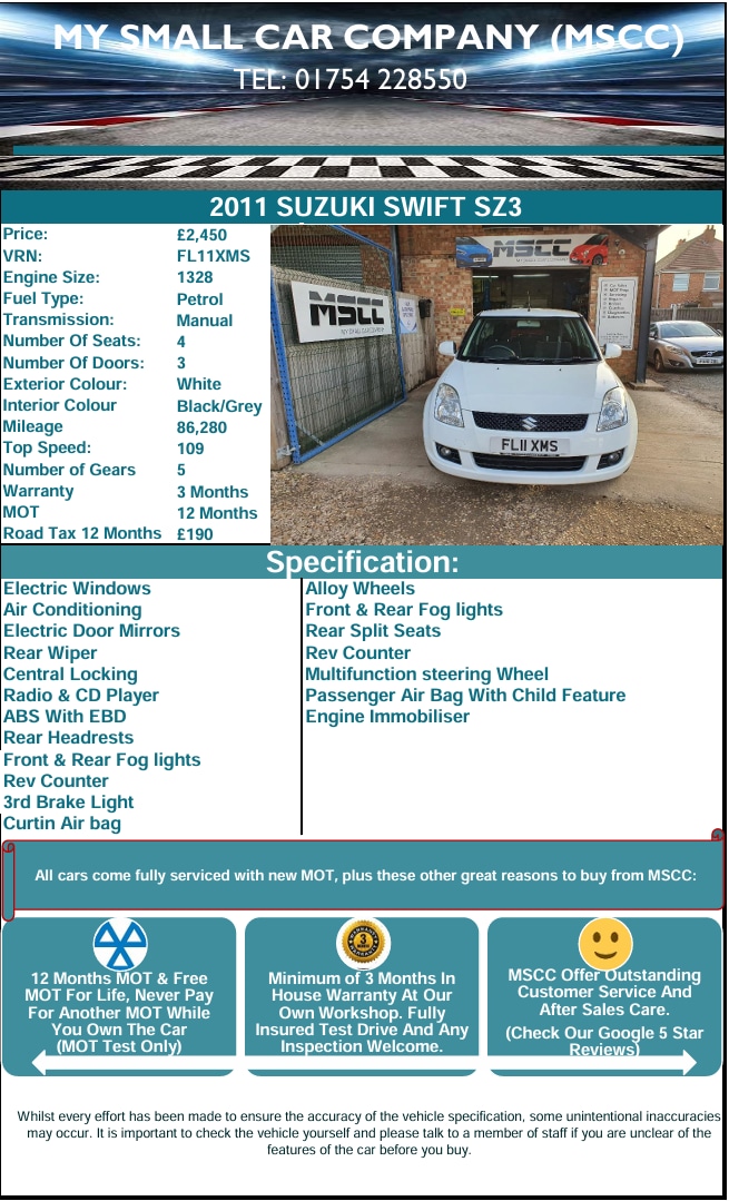 Used Suzuki Swift 2011 for sale - 76946754: Photo 14