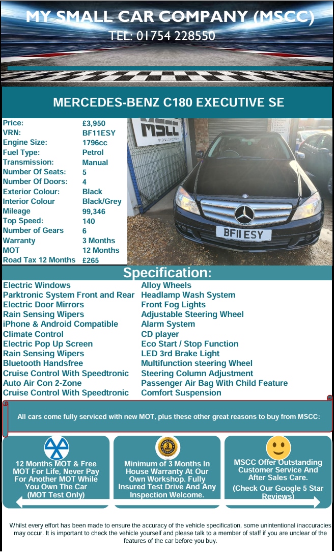 Used Mercedes-Benz C Class 2011 for sale - 77301008: Photo 20