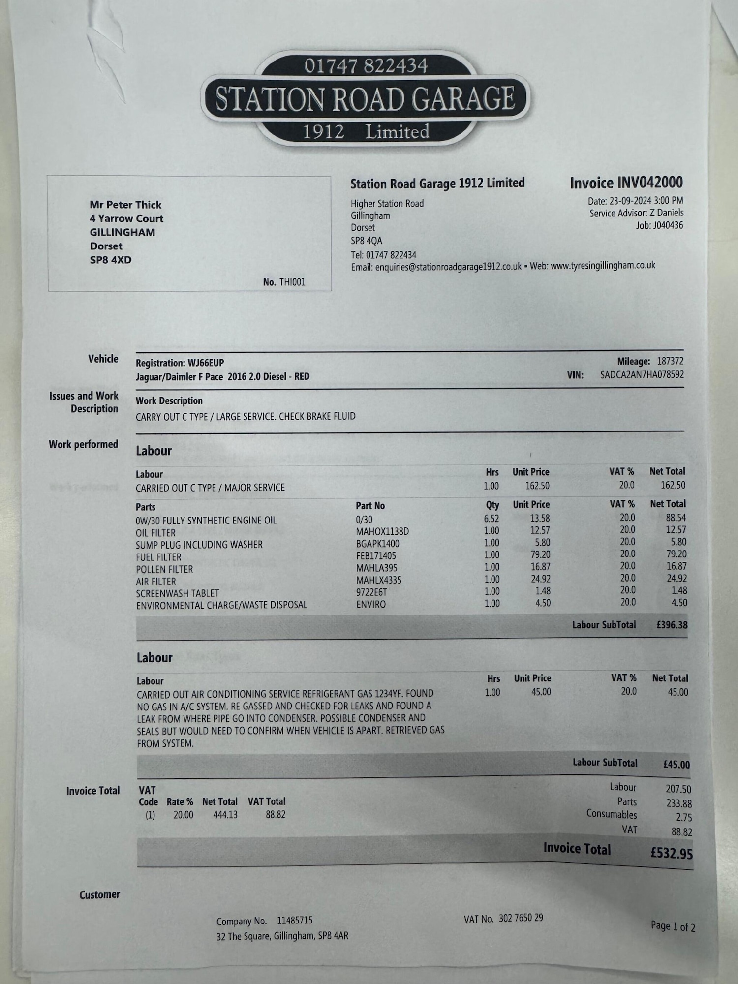 Used Jaguar F-Pace for sale - 77268105: Photo 74