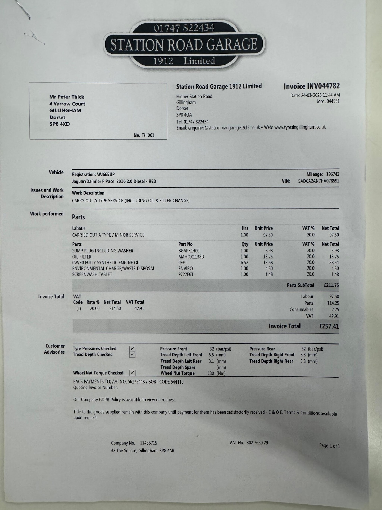 Used Jaguar F-Pace for sale - 77268105: Photo 75