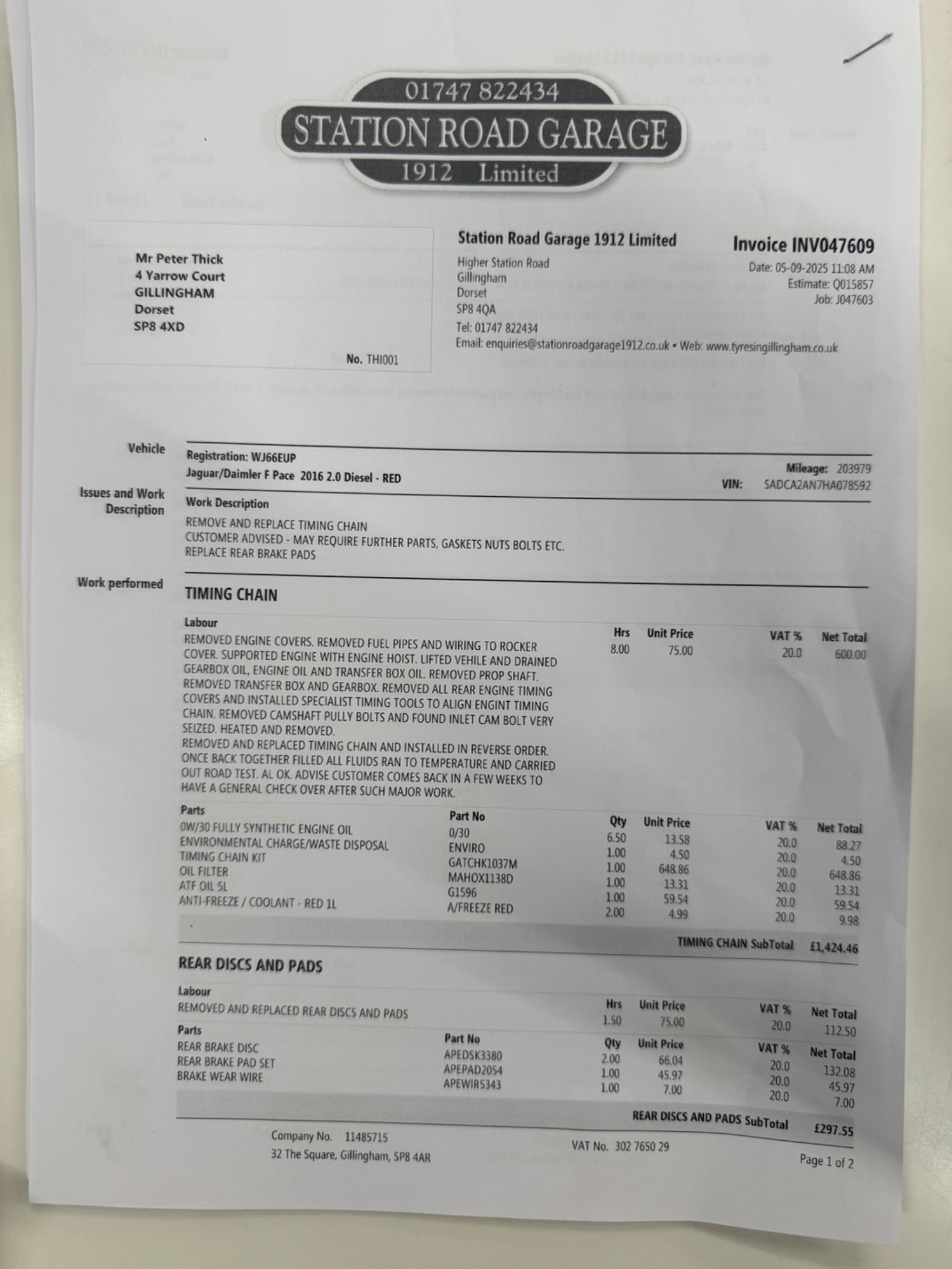 Used Jaguar F-Pace for sale - 77268105: Photo 77