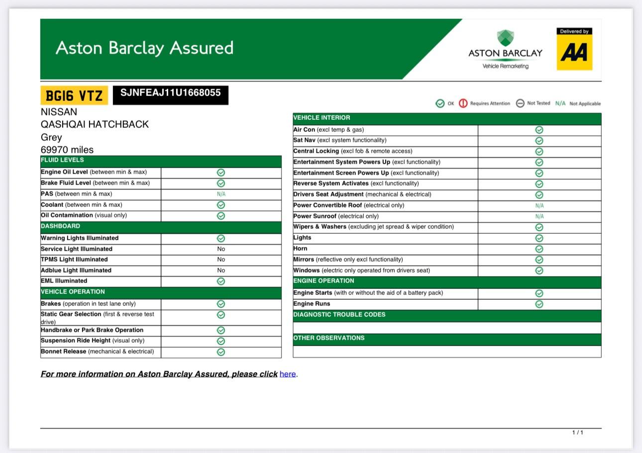 Used Nissan Qashqai for sale - 76701115: Photo 38