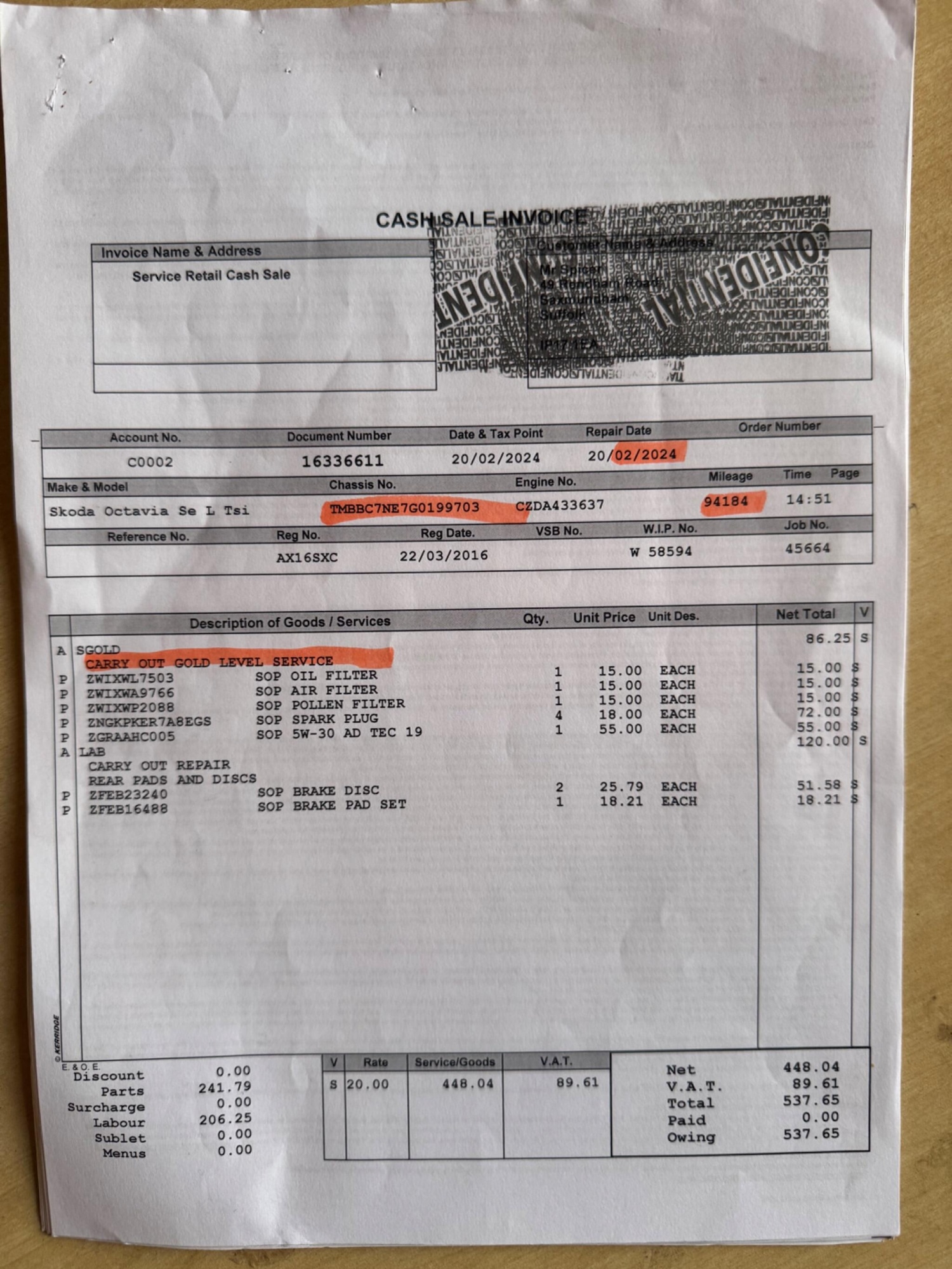 Used Skoda Octavia 2016 for sale - 77853608: Photo 32