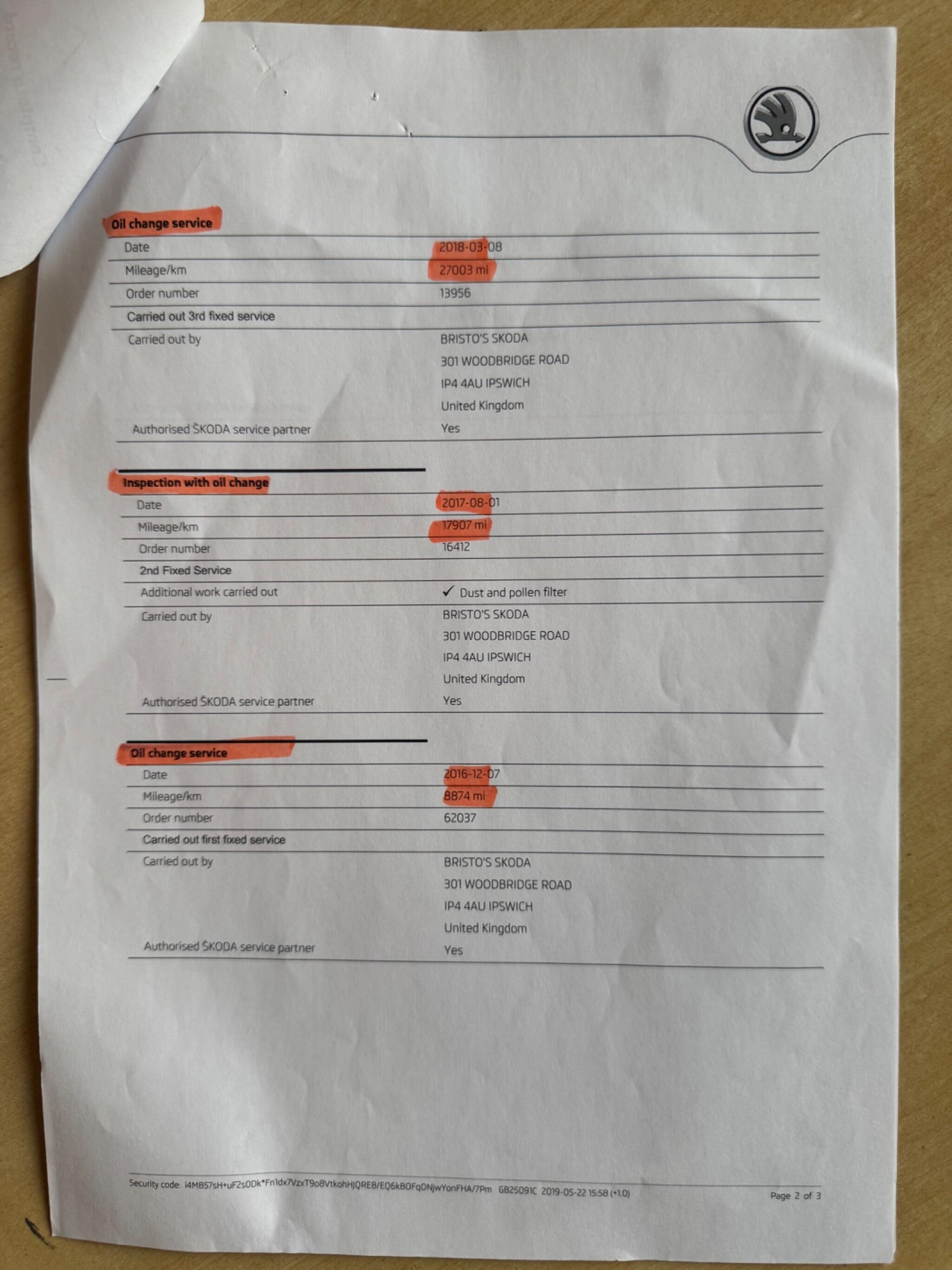 Used Skoda Octavia 2016 for sale - 77853608: Photo 39