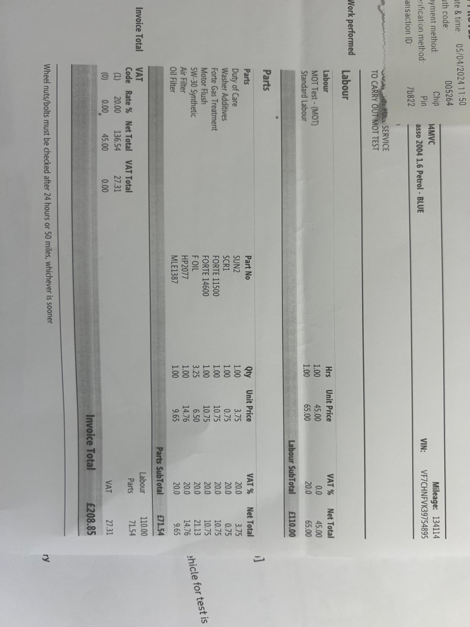 Used Citroen Xsara Picasso 2004 for sale - 77144446: Photo 10