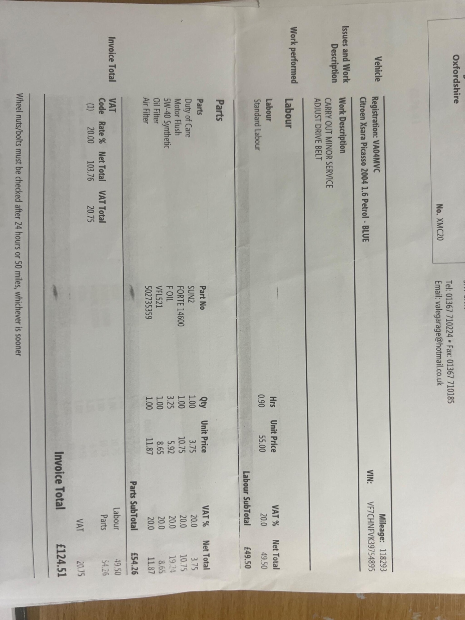 Used Citroen Xsara Picasso 2004 for sale - 77144446: Photo 12