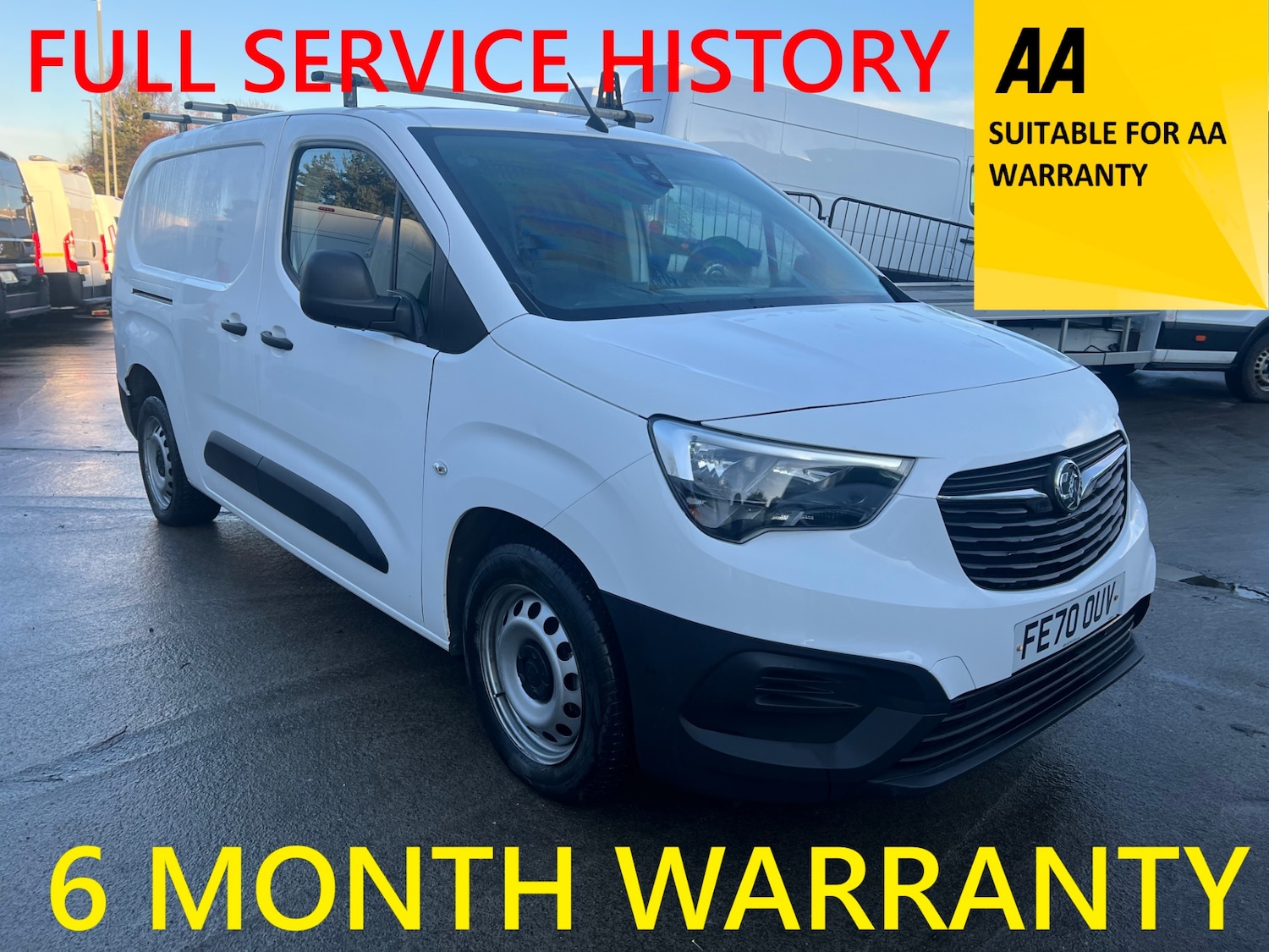 Used Vauxhall Combo 2020 for sale - 77638680: Photo 1