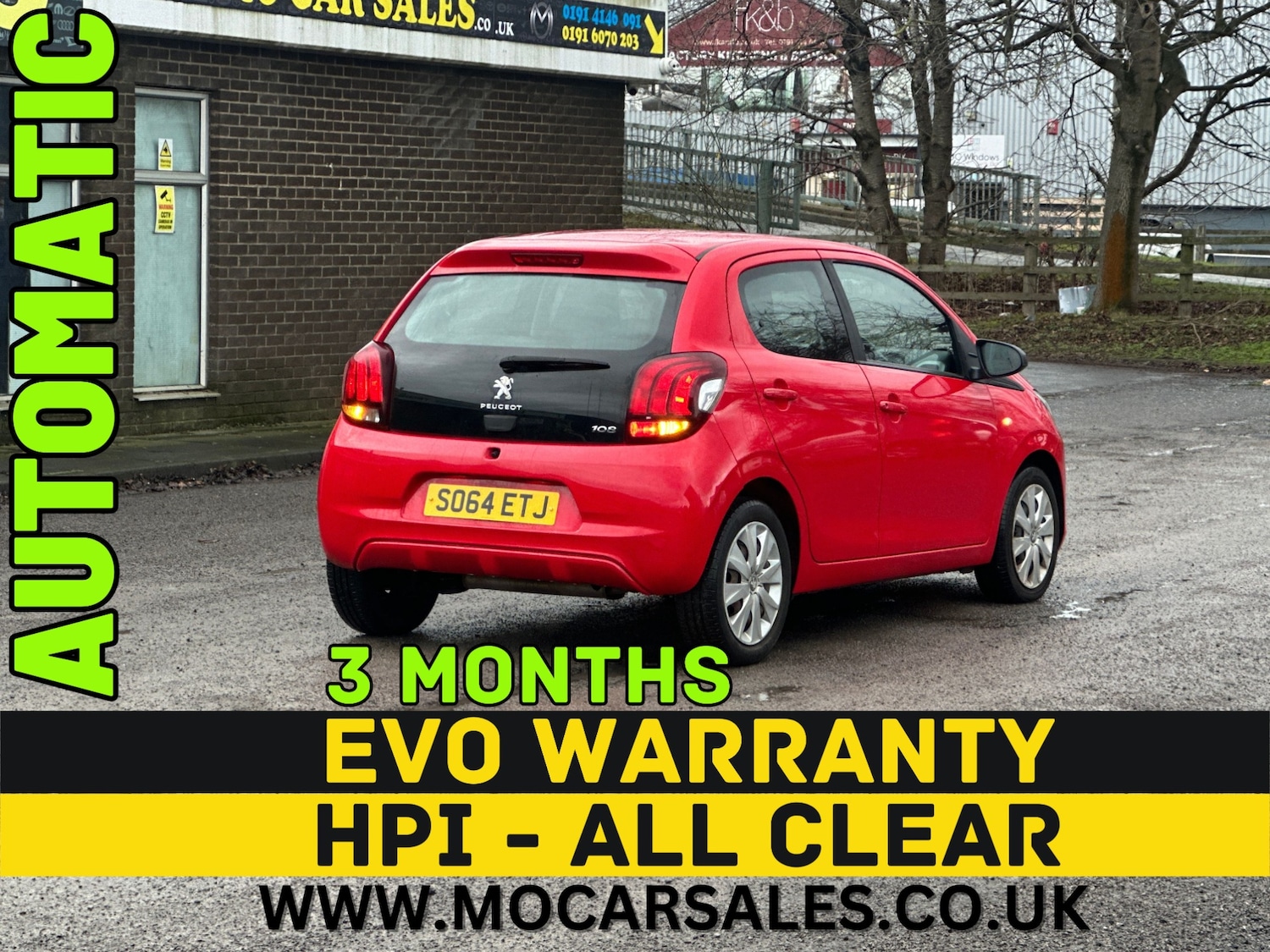 Used Peugeot 108 2014 for sale - 77090753: Photo 8