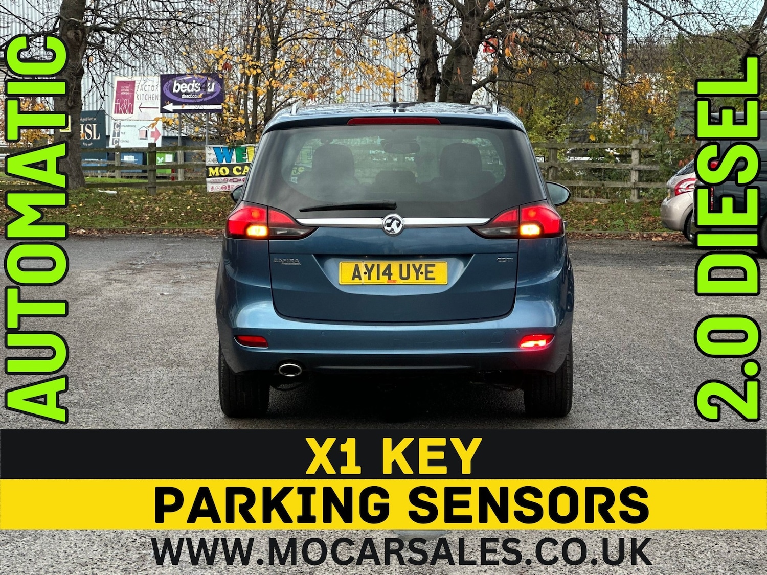 Used Vauxhall Zafira 2014 for sale - 76521227: Photo 7