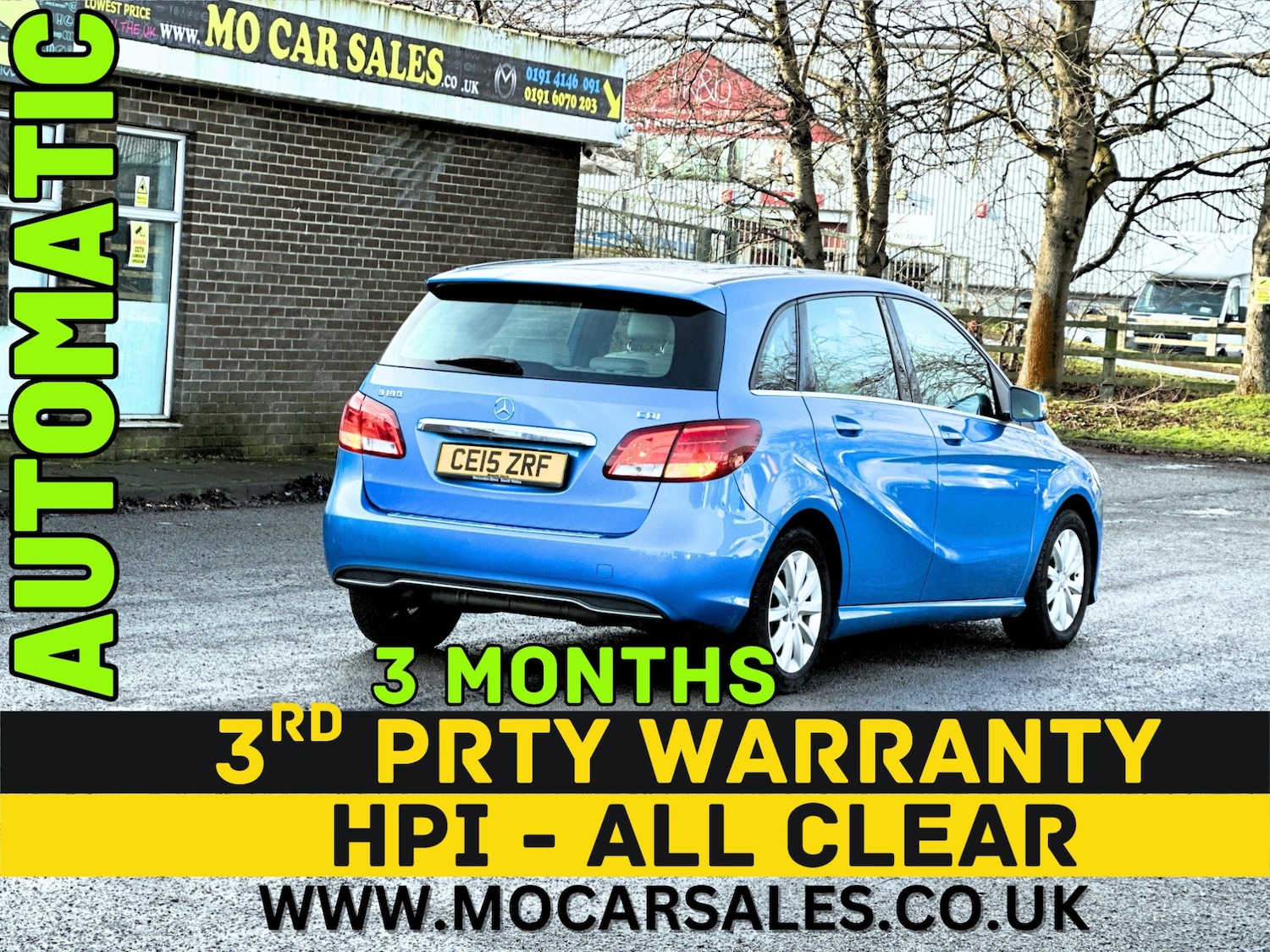 Used Mercedes-Benz B Class 2015 for sale - 77202362: Photo 8