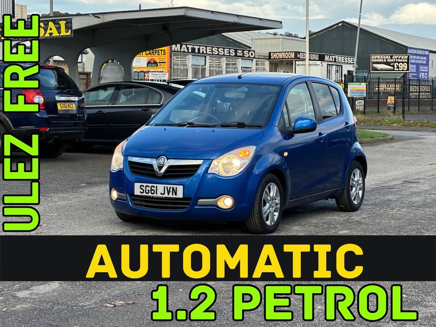 Used Vauxhall Agila 2012 for sale - 76383264: Photo 1