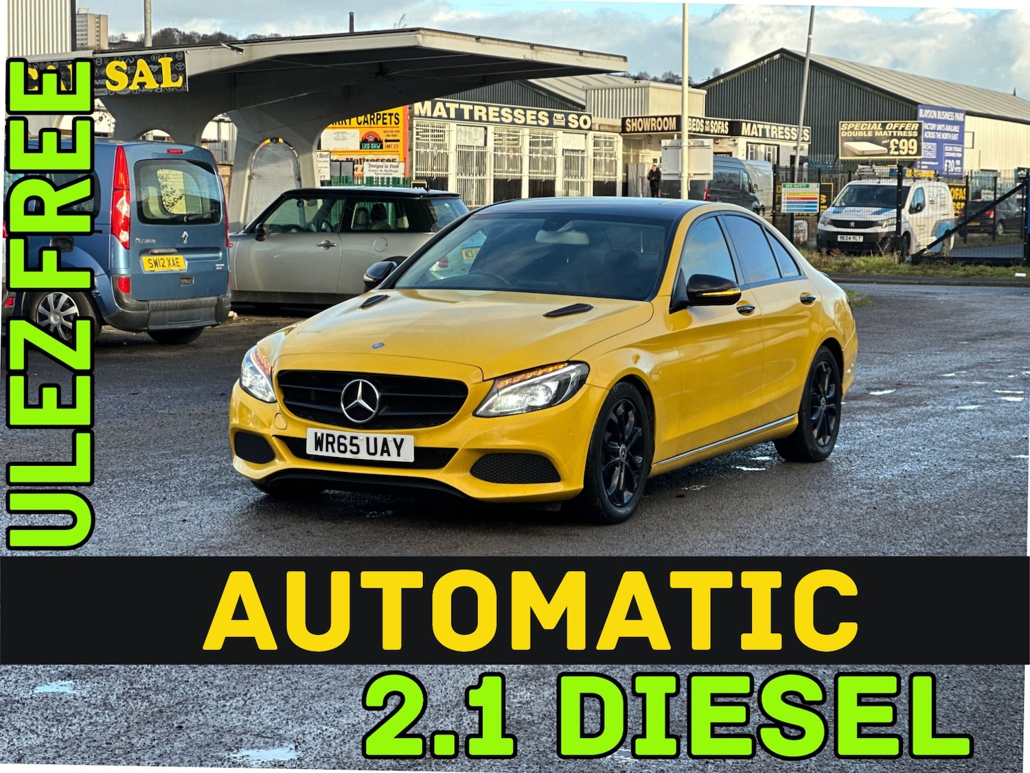 Used Mercedes-Benz C Class 2015 for sale - 76734865: Photo 3