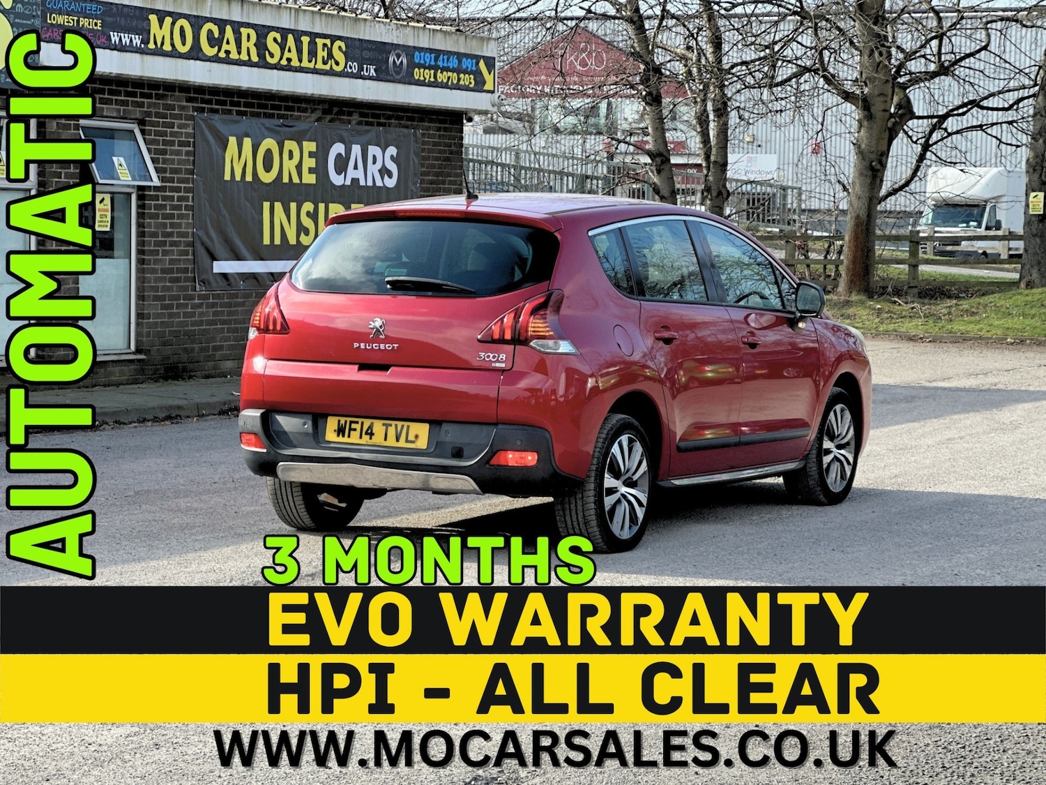 Used Peugeot 3008 2014 for sale - 77766582: Photo 8