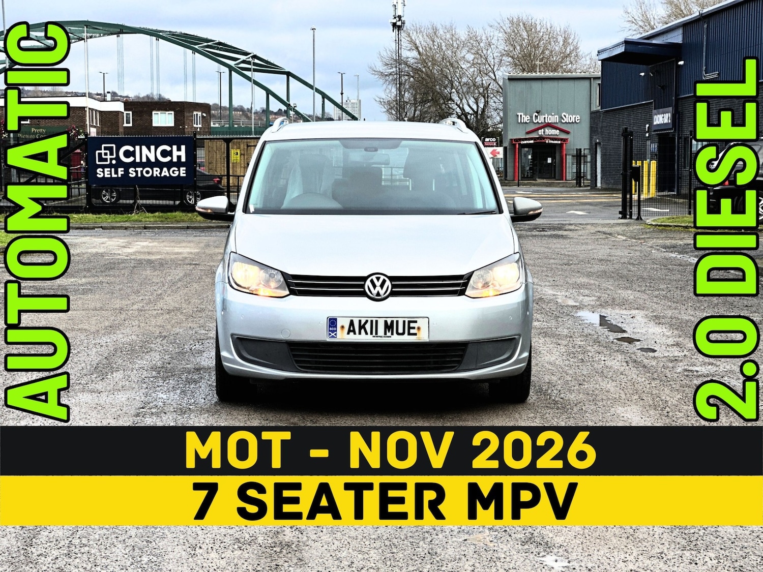 Used Volkswagen Touran 2011 for sale - 77830064: Photo 2