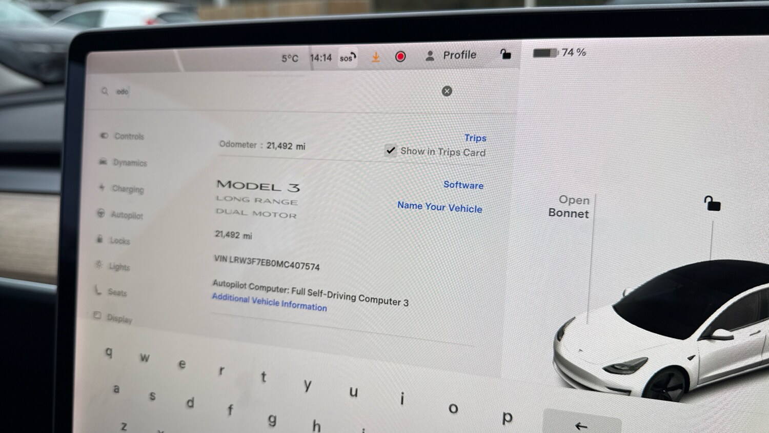 Used Tesla Model 3 2021 for sale - 76896873: Photo 8