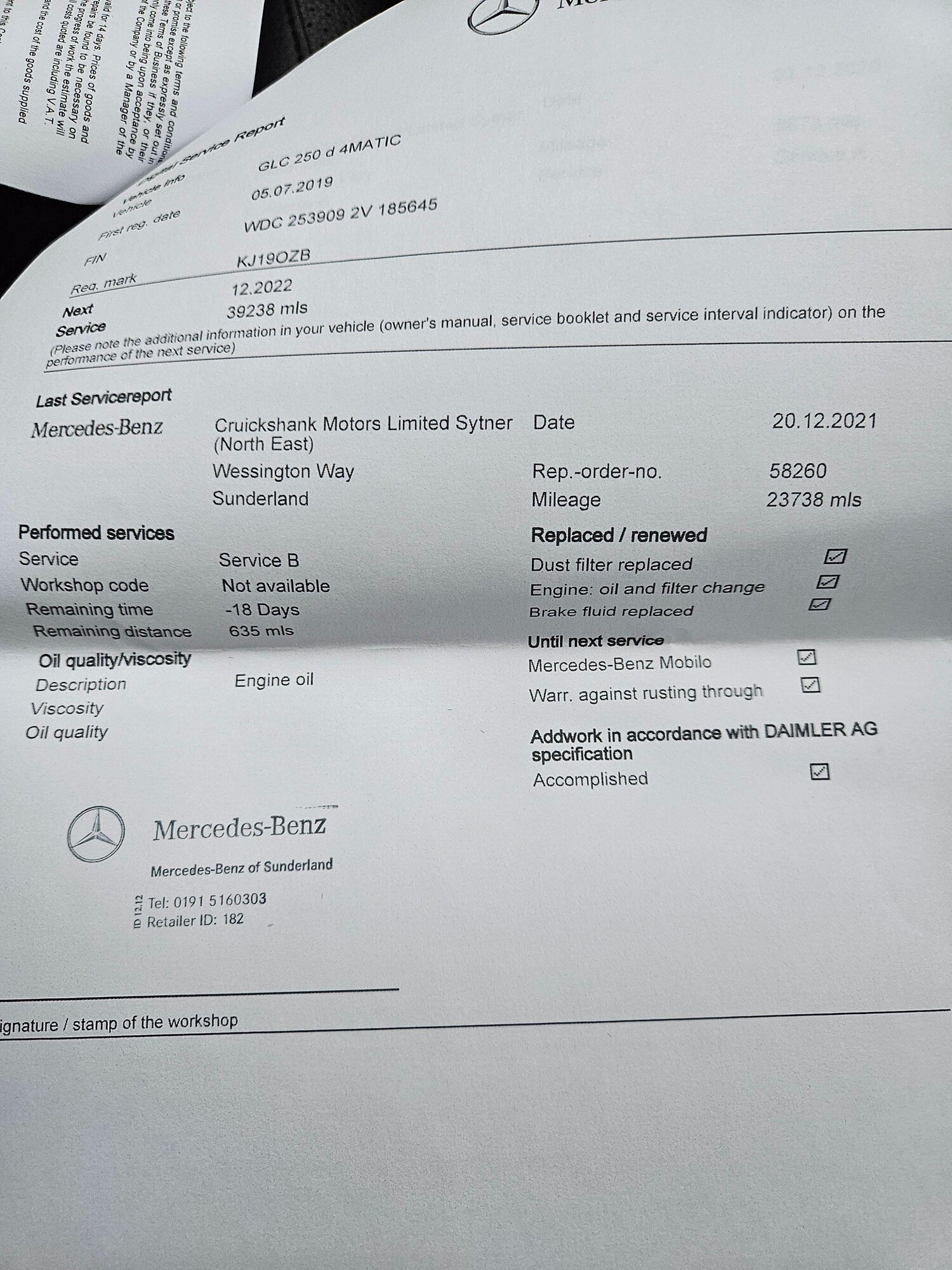 Used Mercedes-Benz GLC for sale - 77424896: Photo 22