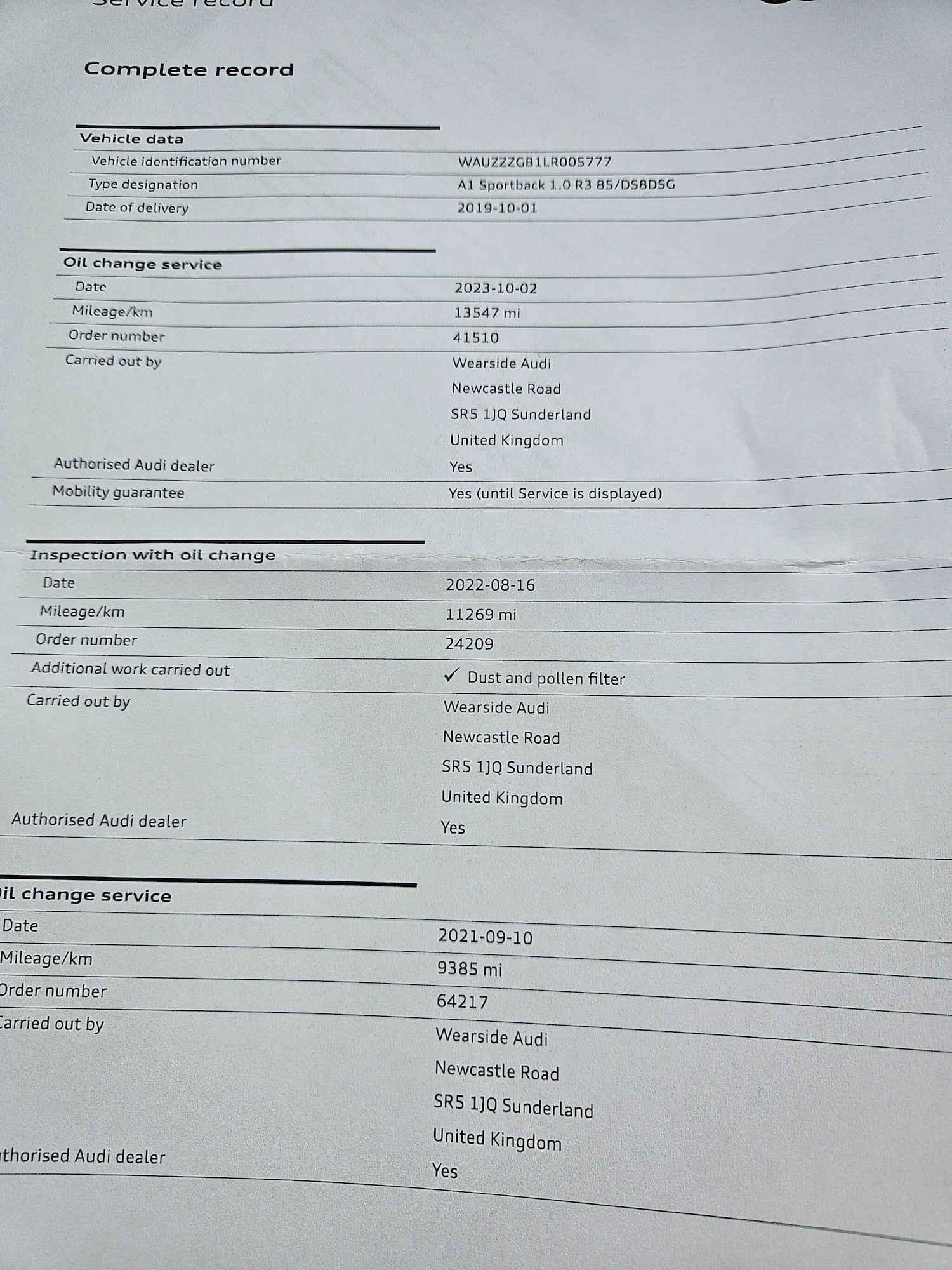 Used Audi A1 for sale - 77425267: Photo 19