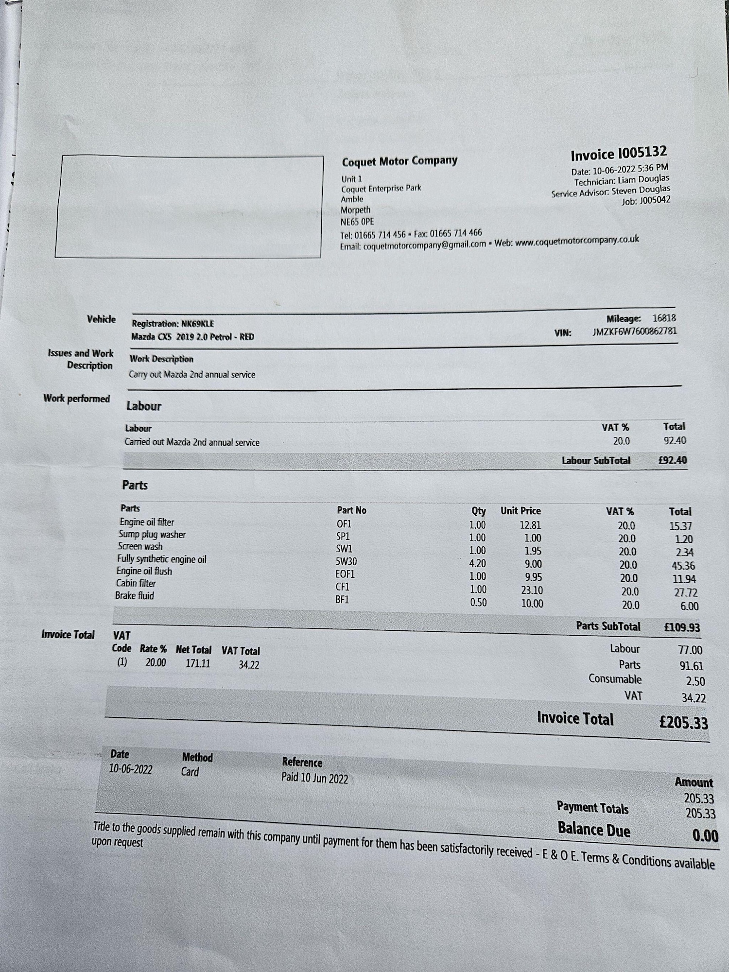 Used Mazda CX-5 2019 for sale - 77925146: Photo 23