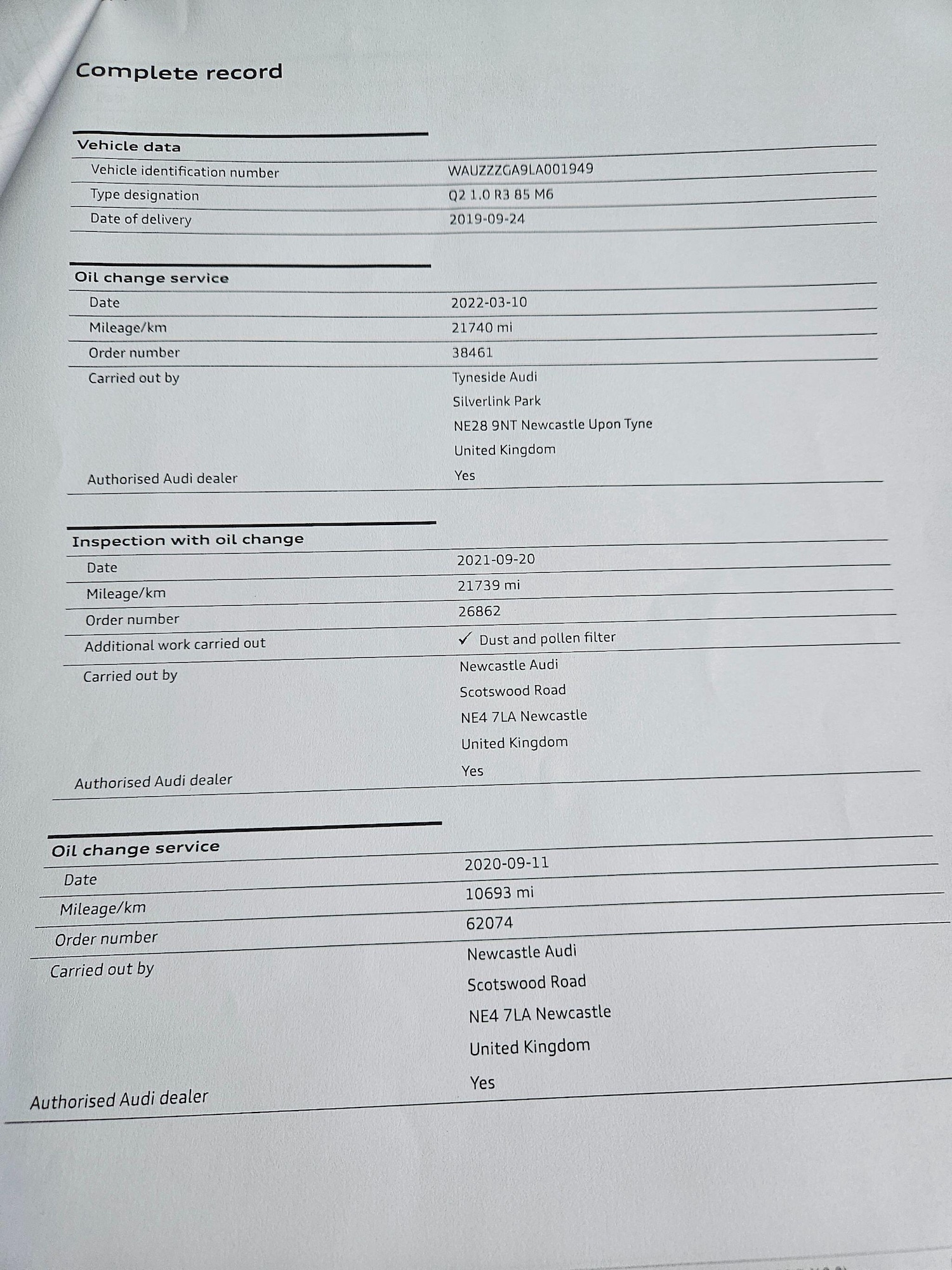 Used Audi Q2 for sale - 78136335: Photo 20