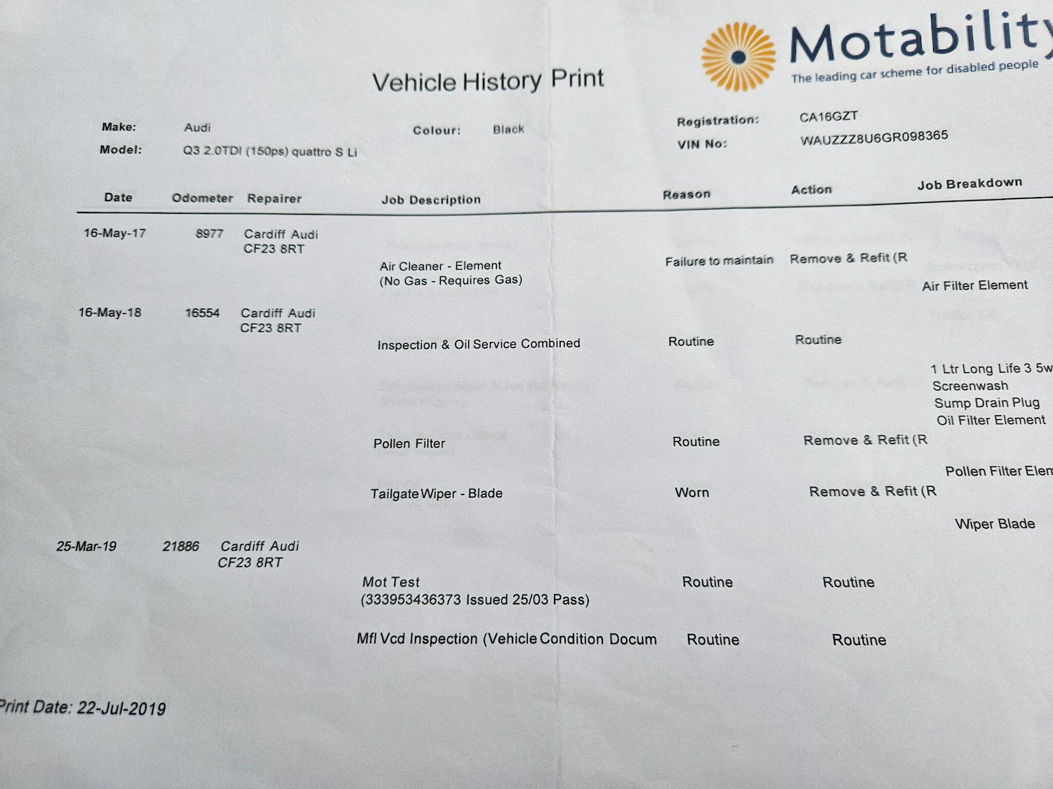 Used Audi Q3 for sale - 77386278: Photo 26