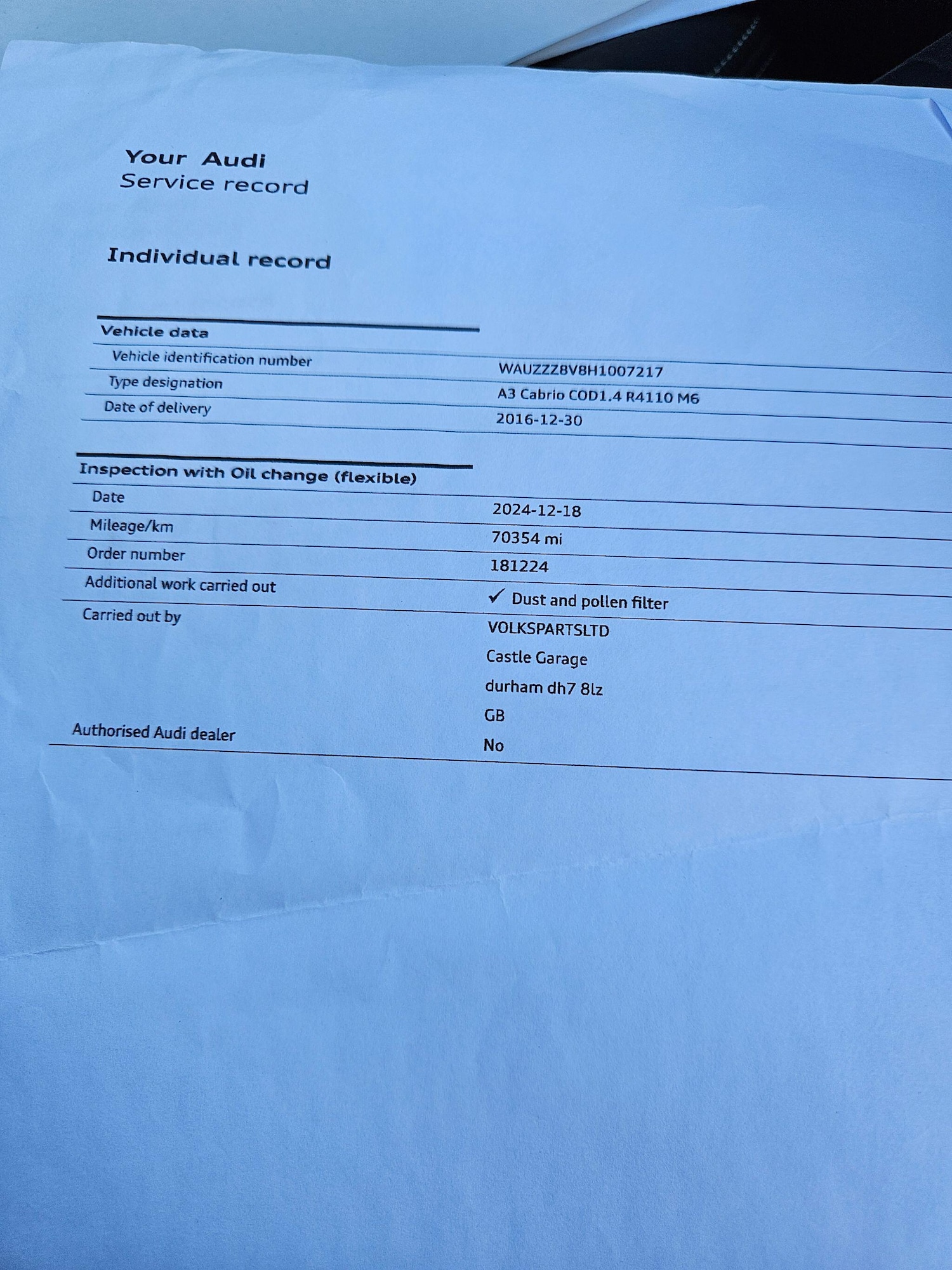 Used Audi A3 2016 for sale - 77769042: Photo 23