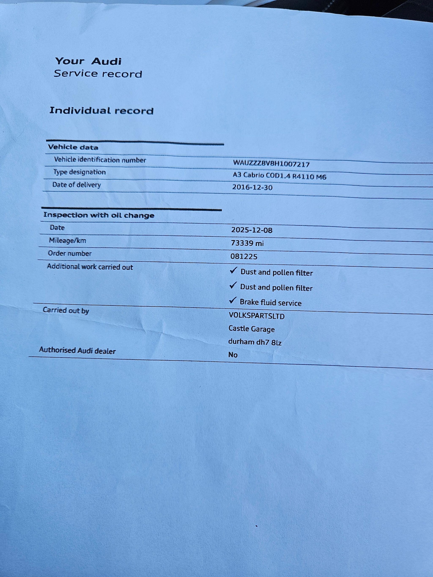 Used Audi A3 2016 for sale - 77769042: Photo 24