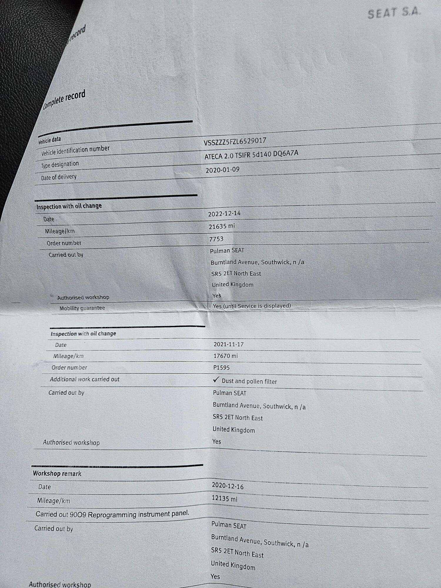 Used SEAT Ateca 2020 for sale - 77722906: Photo 22