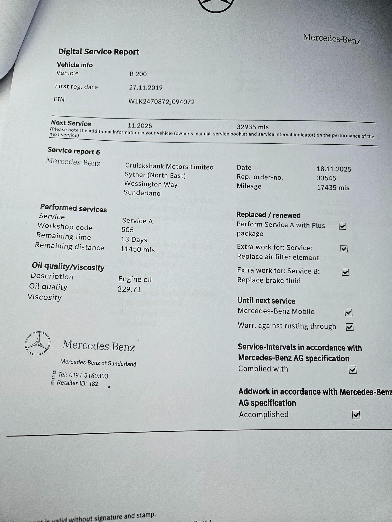 Used Mercedes-Benz B Class for sale - 77424934: Photo 21