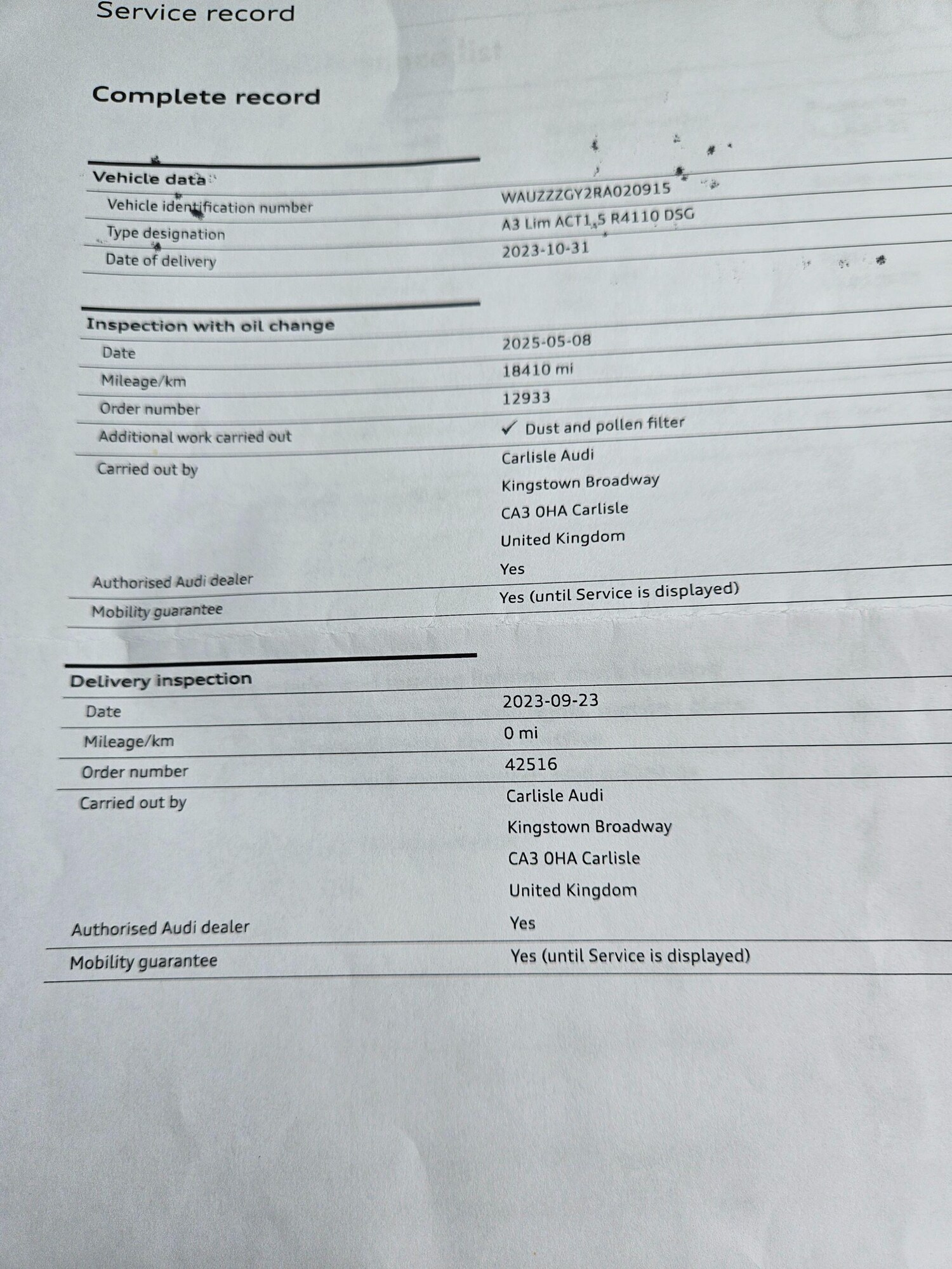 Used Audi A3 2023 for sale - 77479539: Photo 23