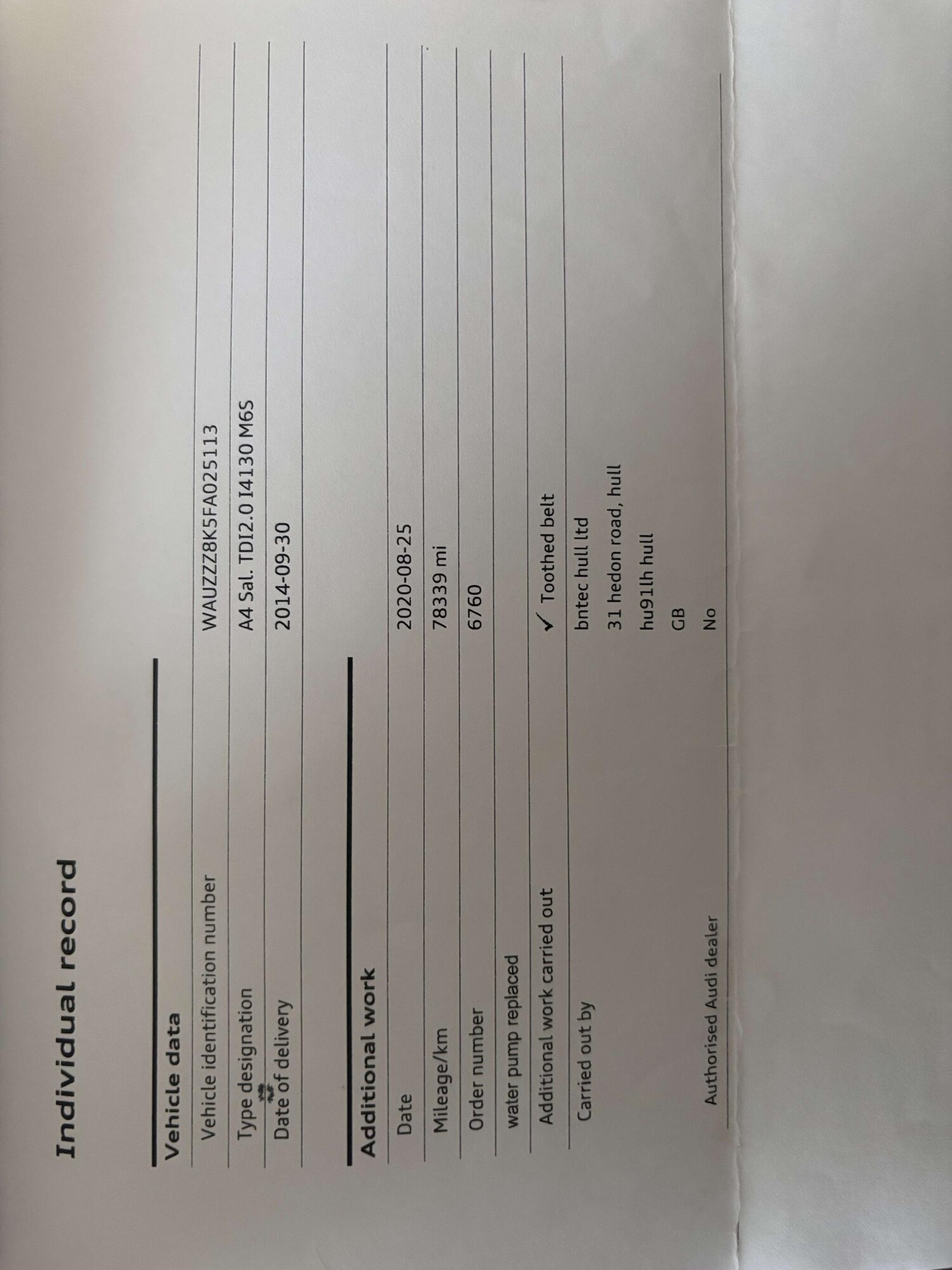 Used Audi A4 2014 for sale - 77574749: Photo 37